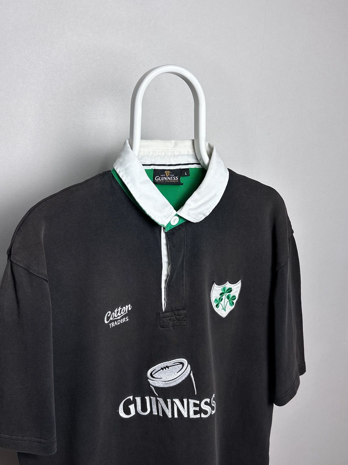 Cotton Traders Cotton Traders Vintage Ireland Guinness Rugby Shirt Size US L / EU 52-54 / 3 - 3 Thumbnail