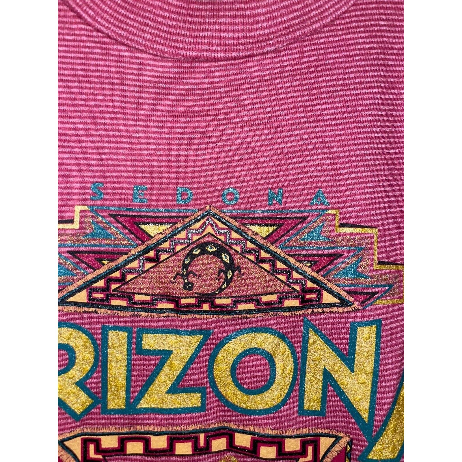 Vintage Vintage Sedona Arizona Shirt Cactus Desert Red Tee 90s VTG L Size US L / EU 52-54 / 3 - 5 Thumbnail