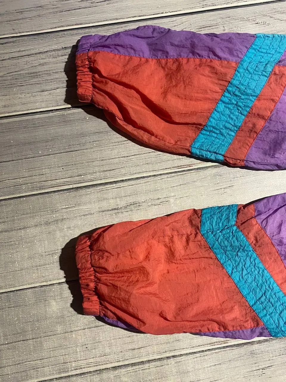 Nike Vintage Nike Track Pants 80s Nylon Y2K Stripedv Size US 34 / EU 50 - 7 Thumbnail