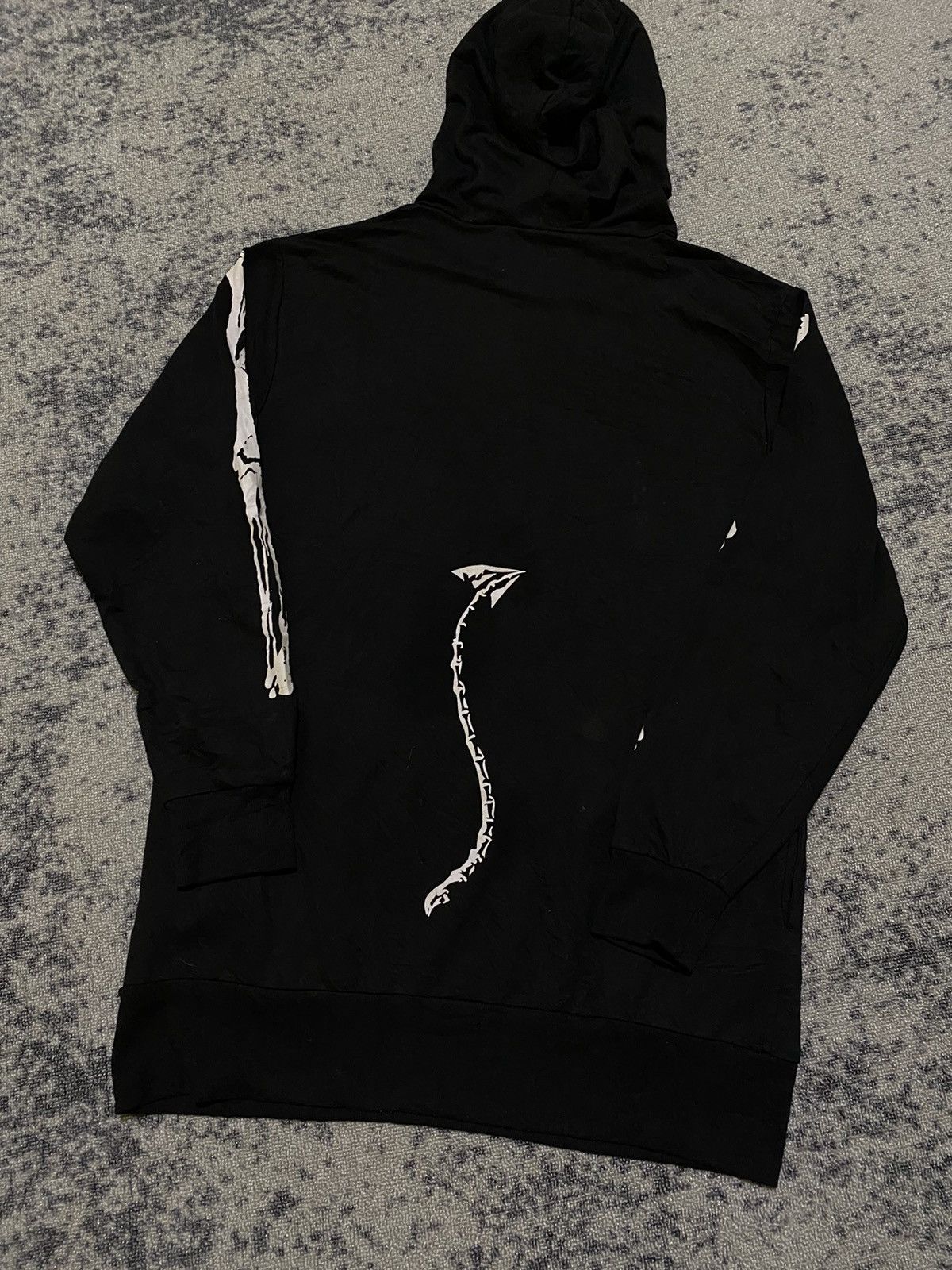 Hysteric Glamour × If Six Was Nine × Le Grande Bleu (L.G.B.) Y2k Super Lovers skelton ifsixwasnine studded hoodie Size US L / EU 52-54 / 3 - 6 Thumbnail