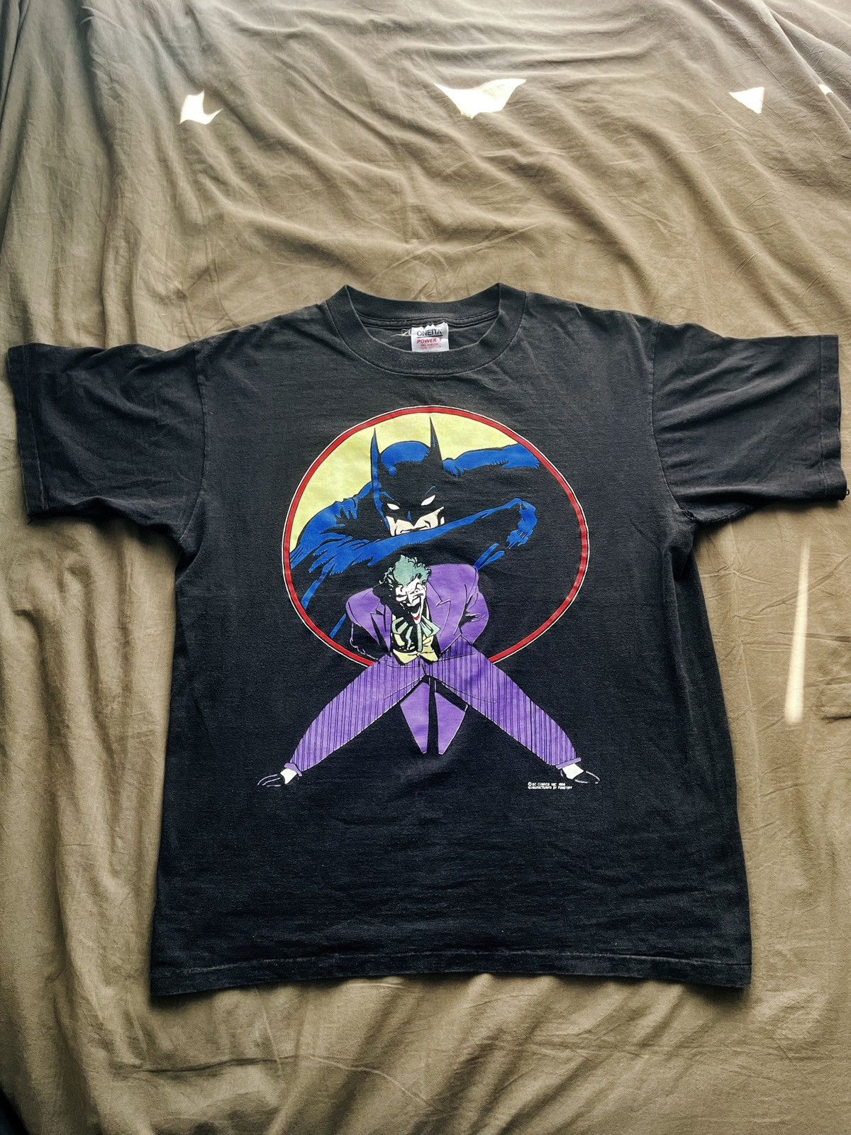 Vintage 1989 ©dc comics Batman & Joker vintage tee Size US L / EU 52-54 / 3 - 1 Thumbnail