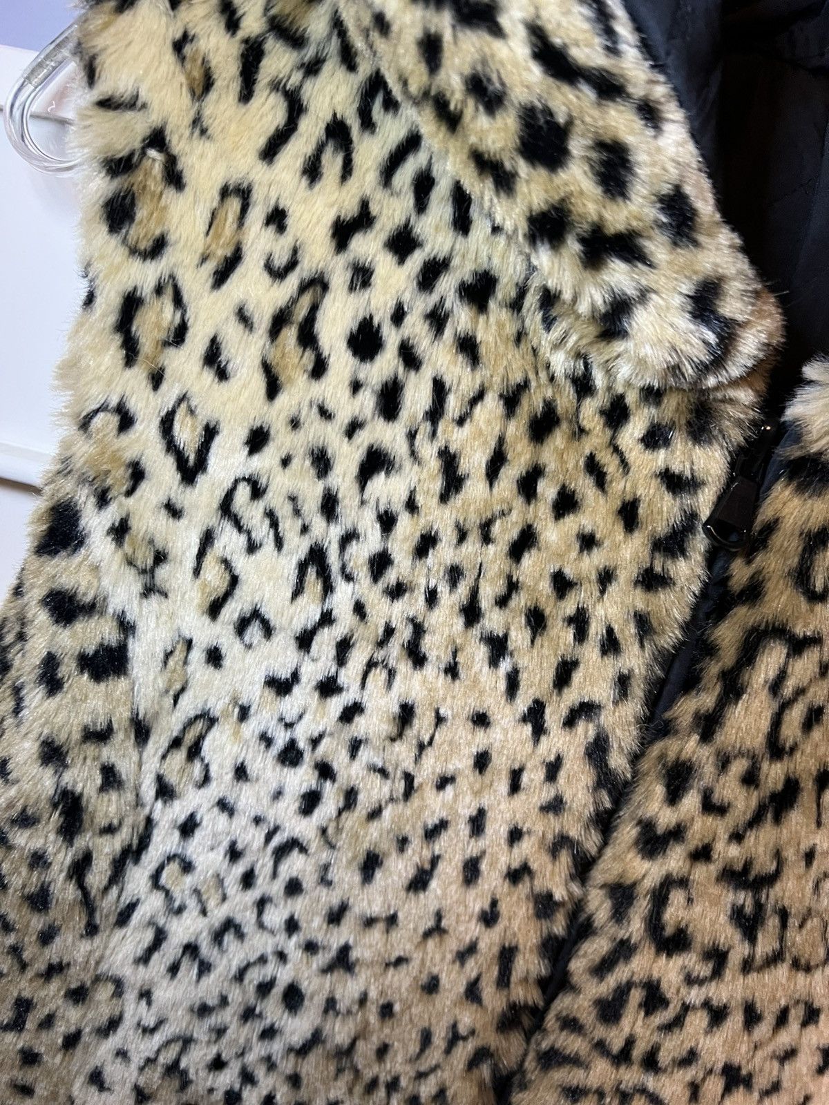 Vintage Kristen Blake reversible faux fur leopard hooded vest Size US M / EU 48-50 / 2 - 7 Thumbnail