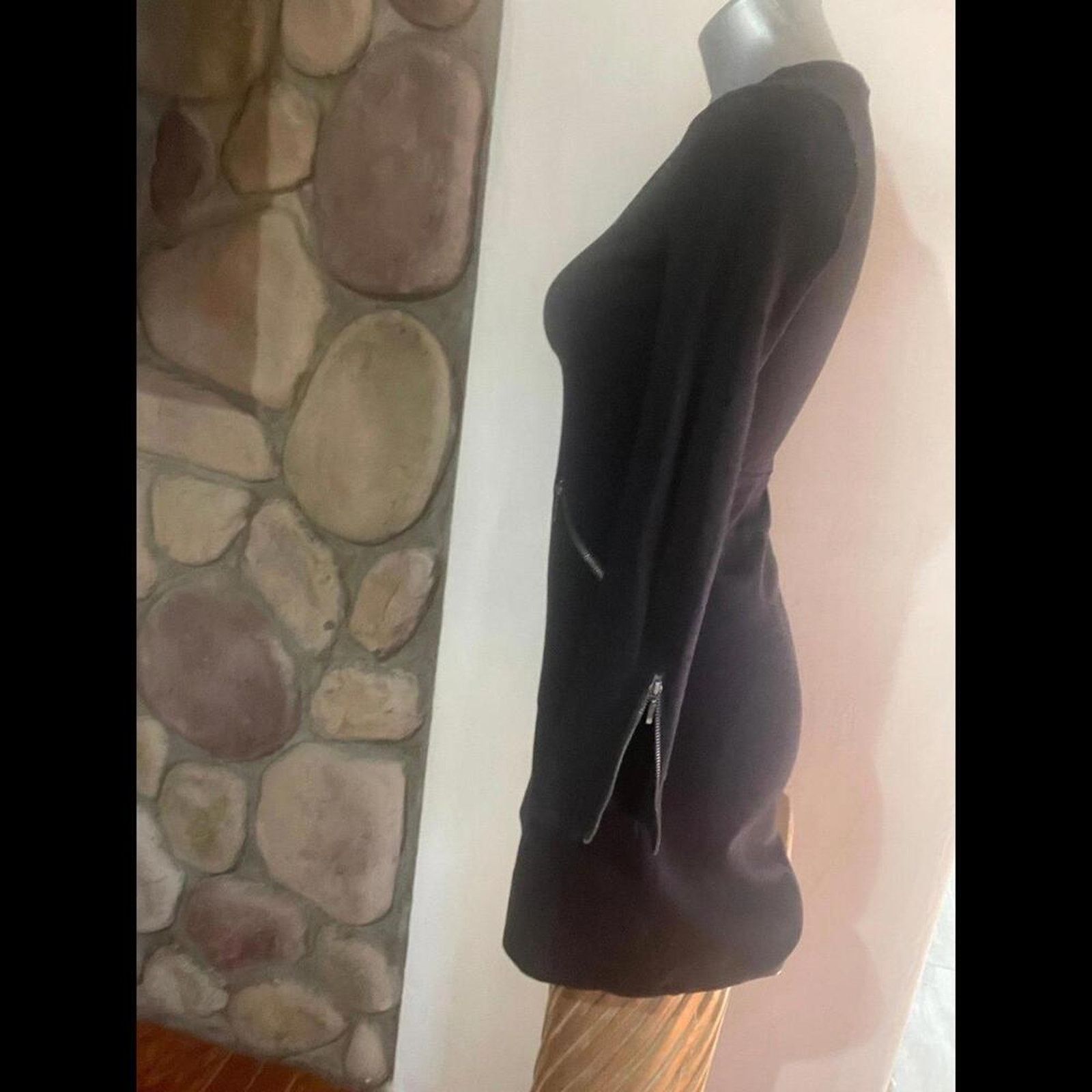 Athleta Athleta Dress black knee length zip front pocket dress Size XXS / US 00 / IT 34 - 7 Thumbnail