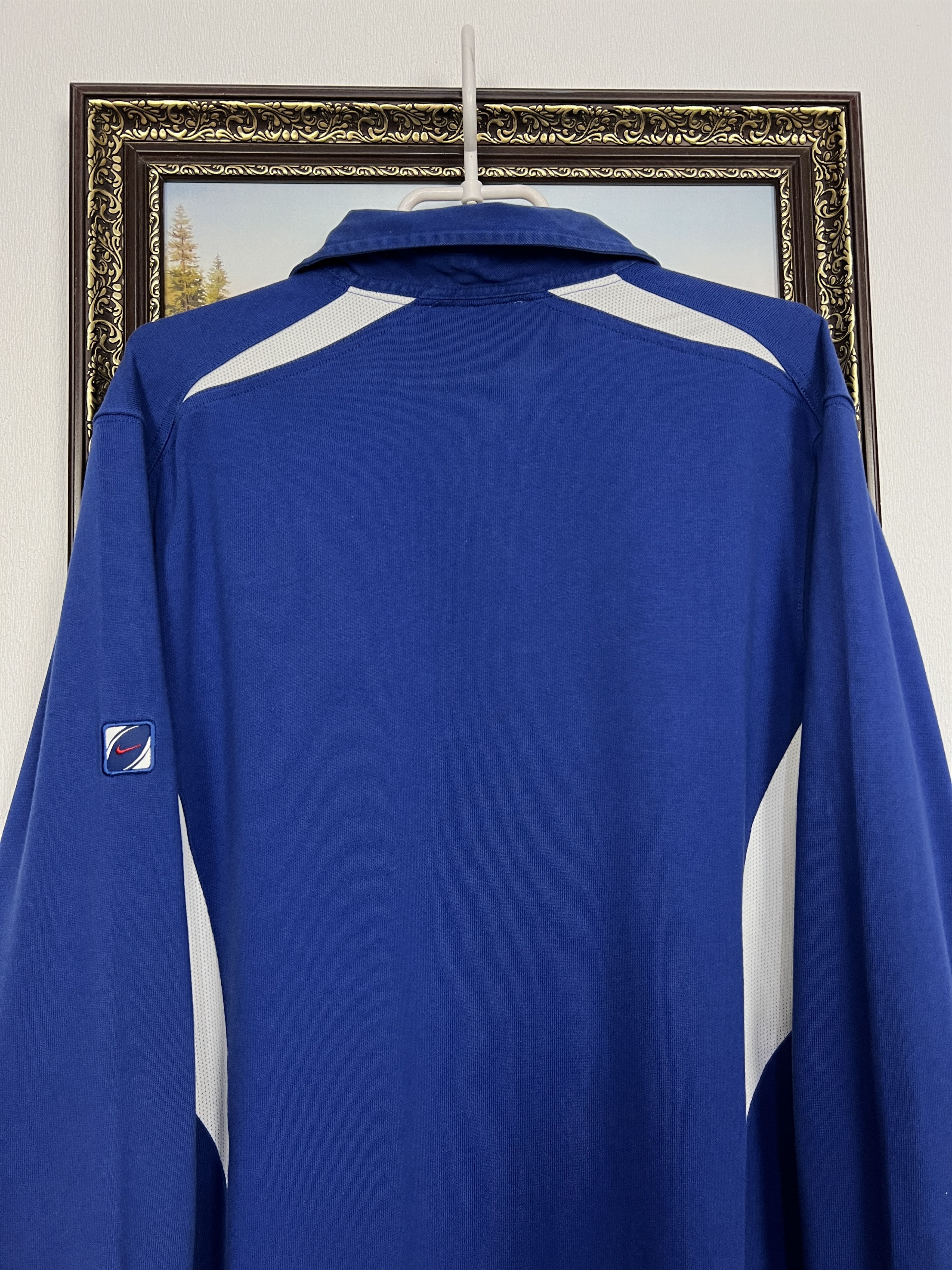 Nike Vintage 2000's France Rugby Union Long Sleeve Jersey Trikot Size US L / EU 52-54 / 3 - 8 Thumbnail