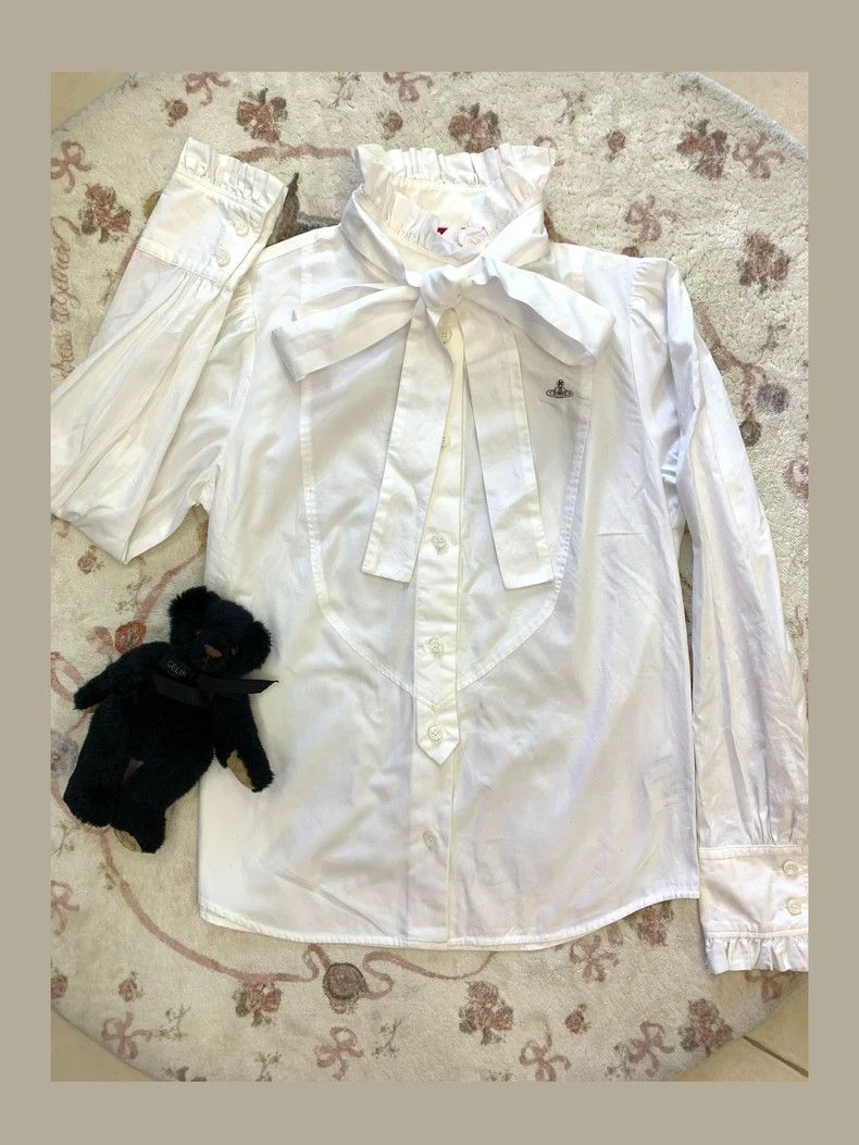Vivienne Westwood Vivienne Westwood size03 Striped shirt Size M / US 6-8 / IT 42-44 - 1 Thumbnail