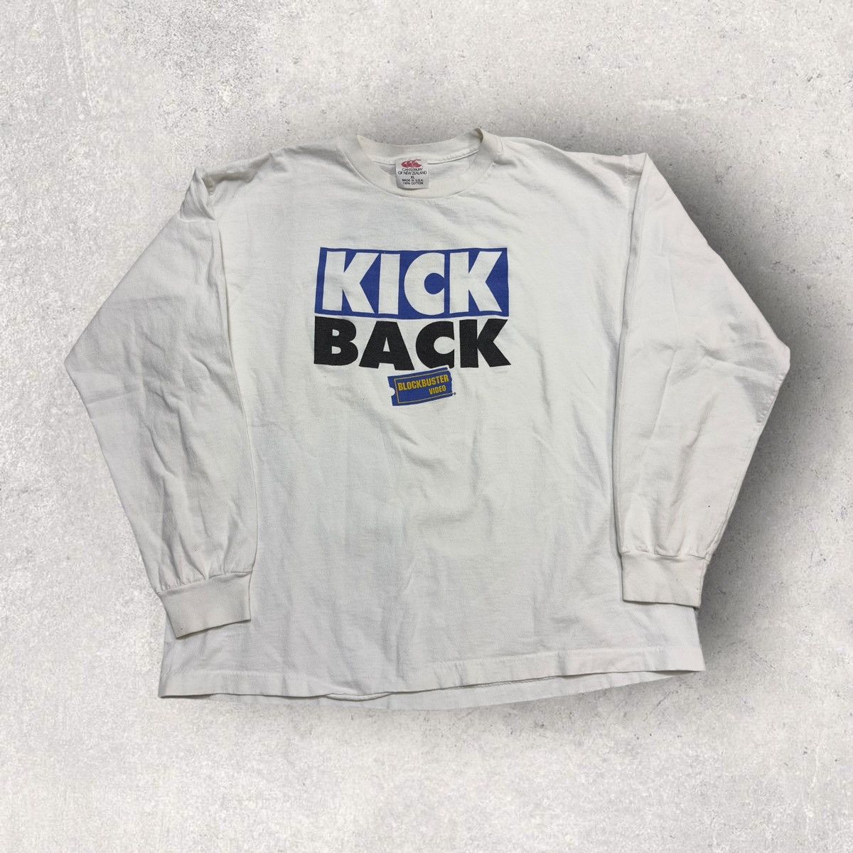 Canterbury of New Zealand × Vintage Vintage Blockbuster long sleeve tee Size US XL / EU 56 / 4 - 1 Thumbnail
