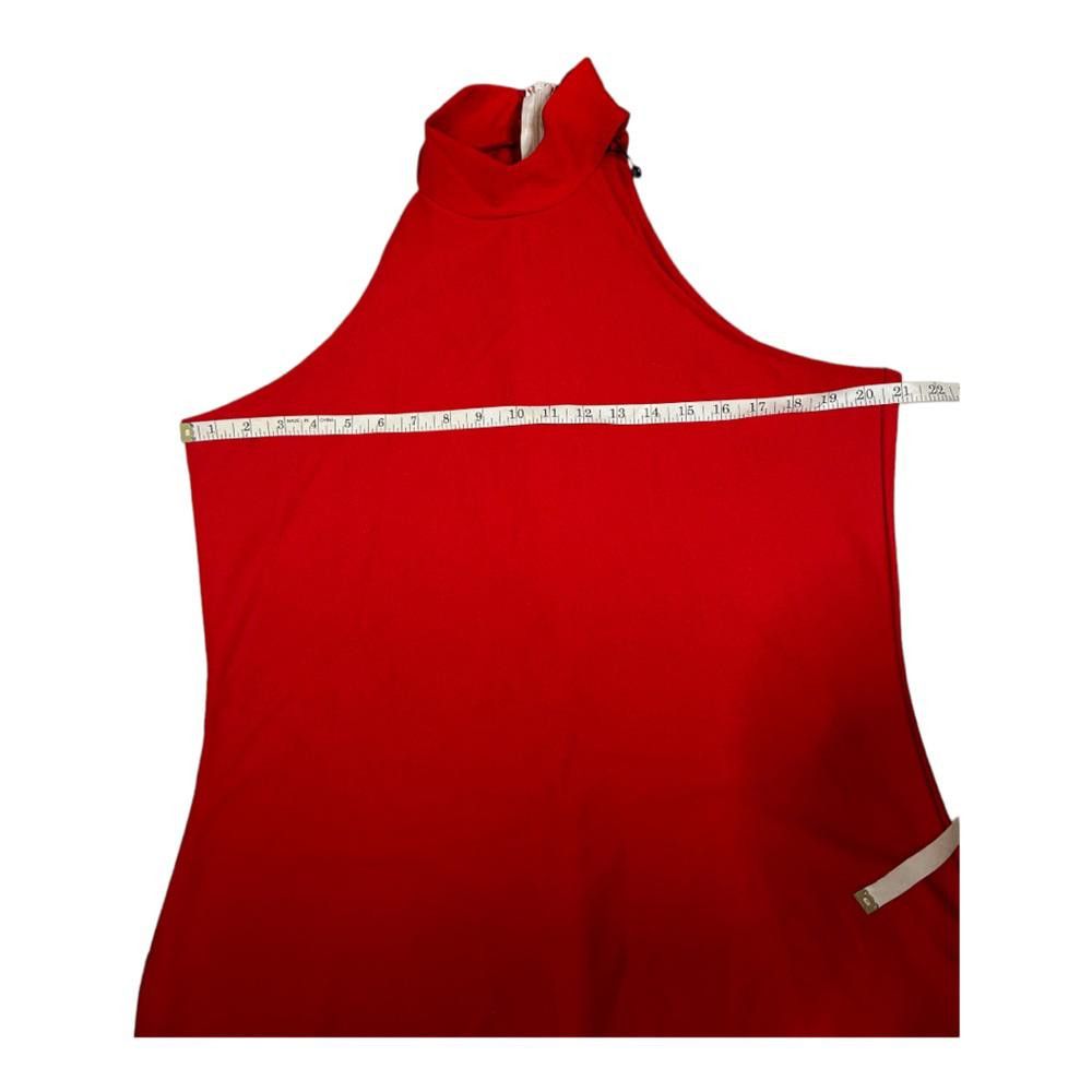 Designer Missguided l NWT Crepe High Neck Dress Size 16 Size XXL / US 16-18 / IT 52-54 - 6 Thumbnail