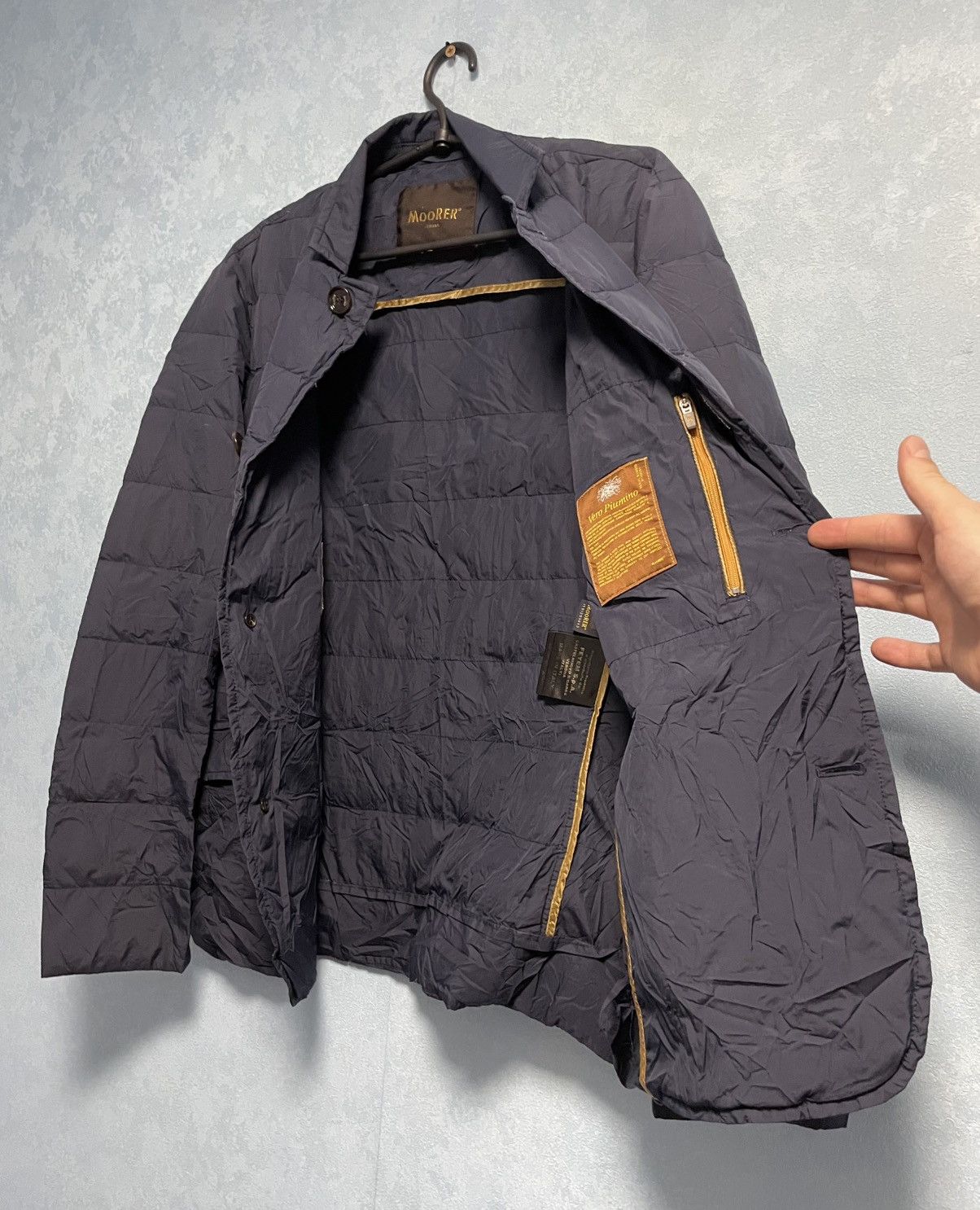 MooRER MooRER Verona Down Quilted Button Ups Designer Jacket Size US L / EU 52-54 / 3 - 10 Thumbnail