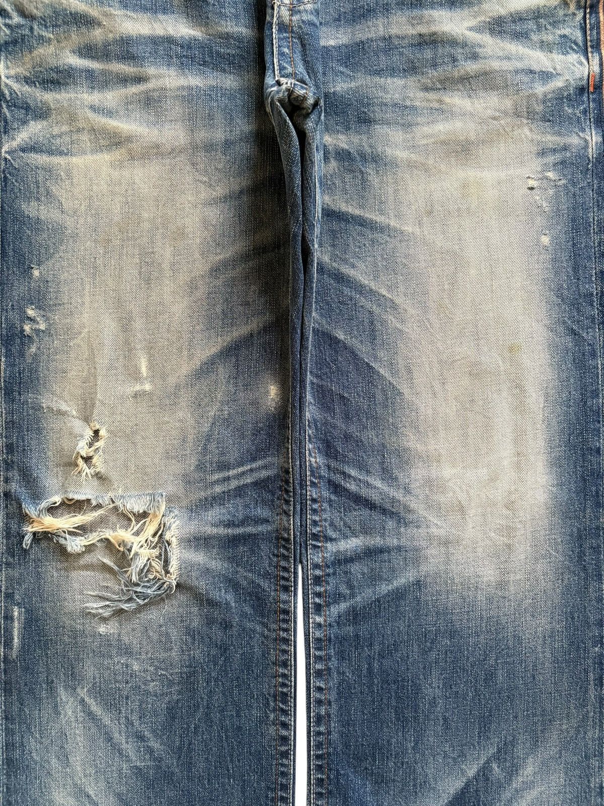 Dsquared2 Vintage Lolita Mud Wash Distressed Baggy Jeans Size 38" / US 16 / IT 52 - 5 Thumbnail