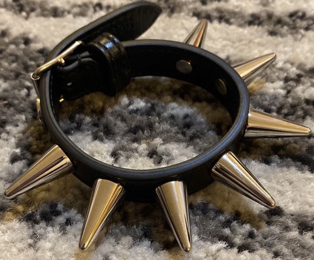 Gucci Gucci Leather Bracelet with Studs Size ONE SIZE - 3 Thumbnail