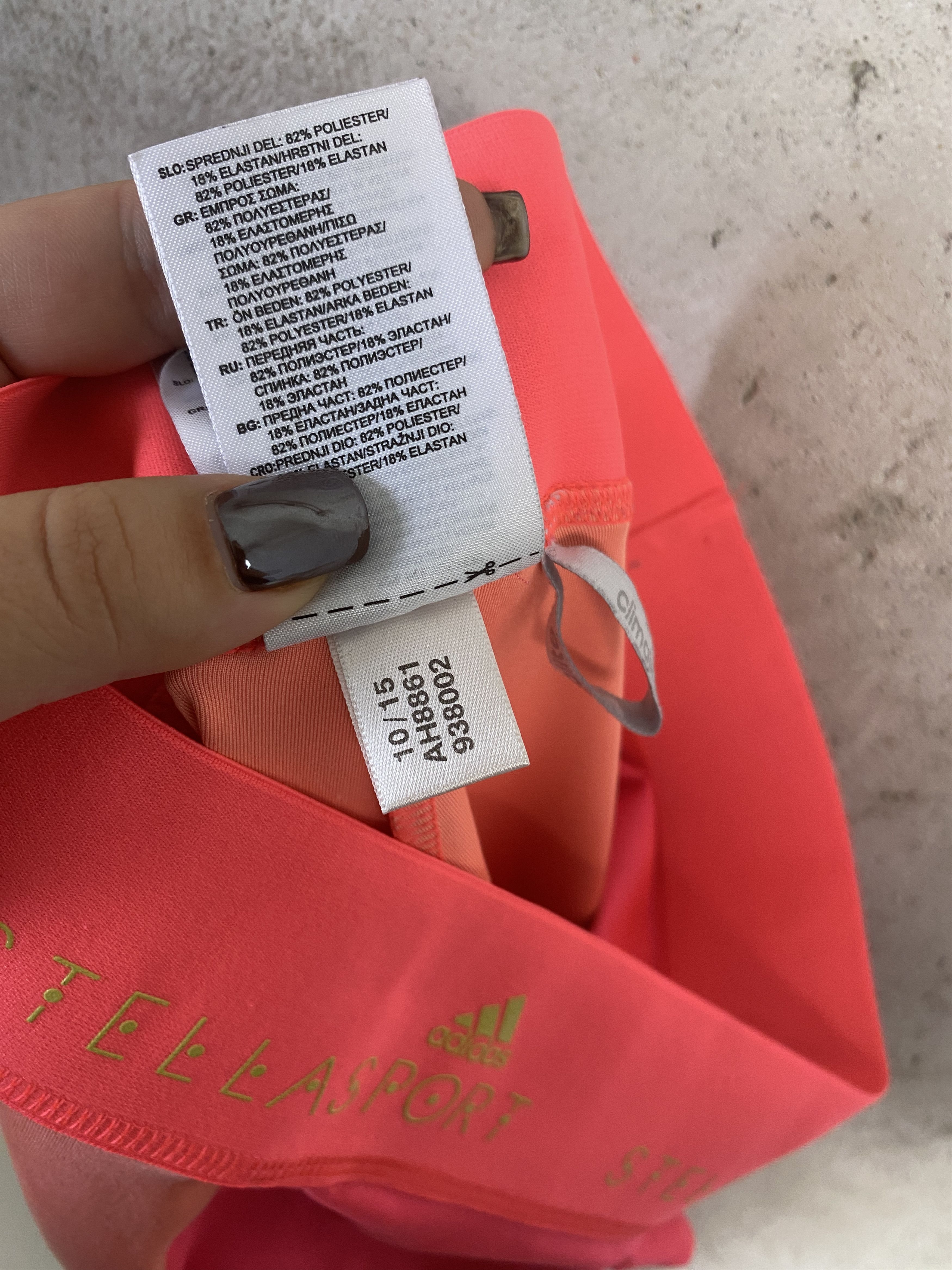 Adidas × Stella McCartney Adidas x Stella McCartney leggings sport casual Size 26" / US 2 / IT 38 - 7 Thumbnail