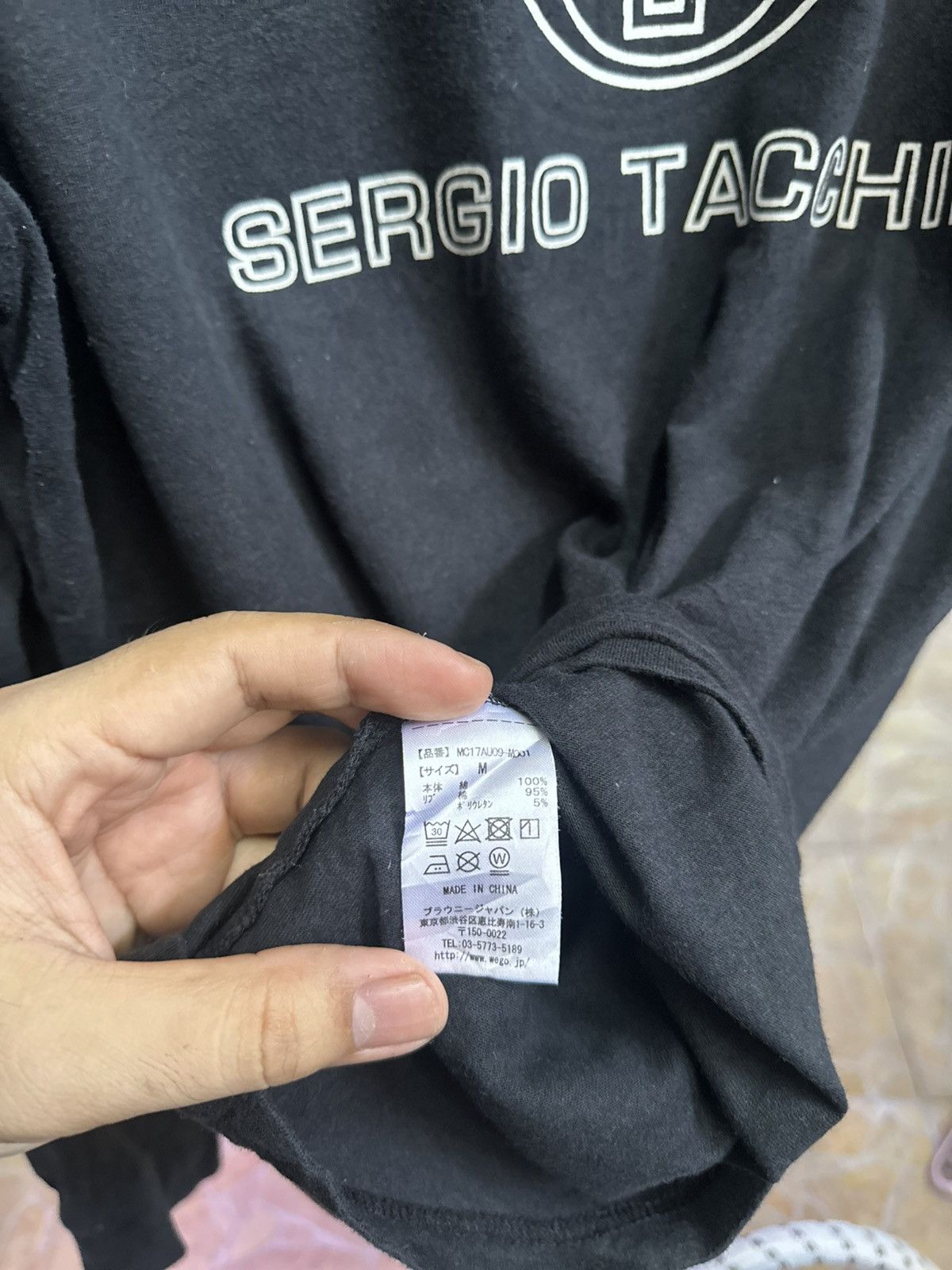 Sergio Tacchini Vintage sergio tacchini tshirt Size US M / EU 48-50 / 2 - 5 Thumbnail