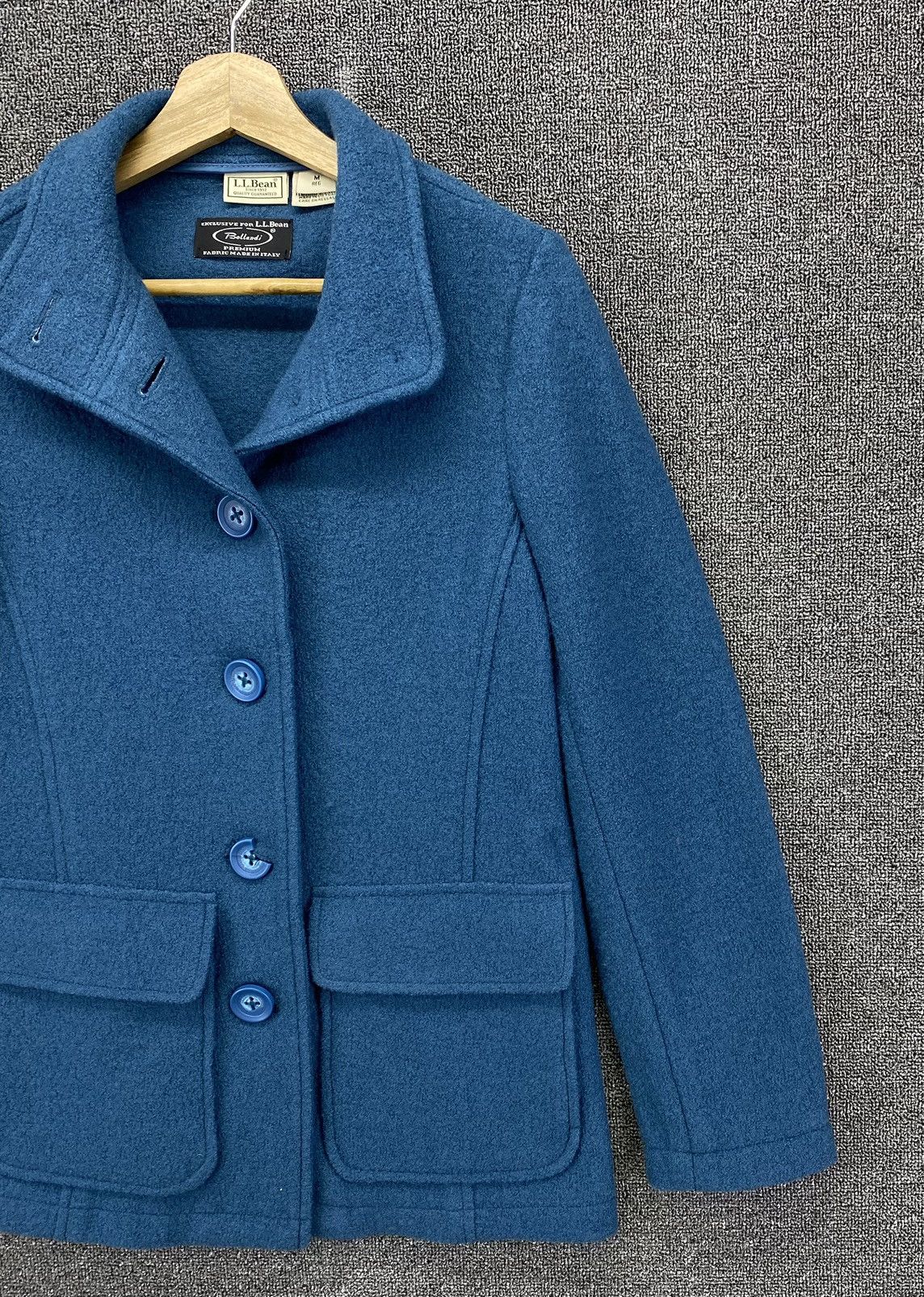 L.L. Bean Vintage L.L Bean Button Up Wool Coat Jacket Size M / US 6-8 / IT 42-44 - 4 Thumbnail