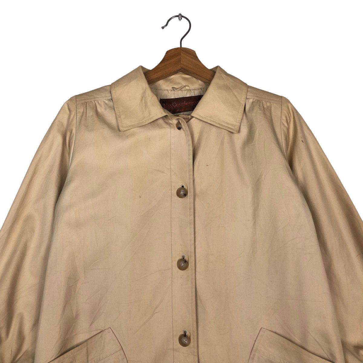 Yves Saint Laurent 🔥Vintage Long Jacket Yves Saint Laurent Paris Size US M / EU 48-50 / 2 - 3 Thumbnail