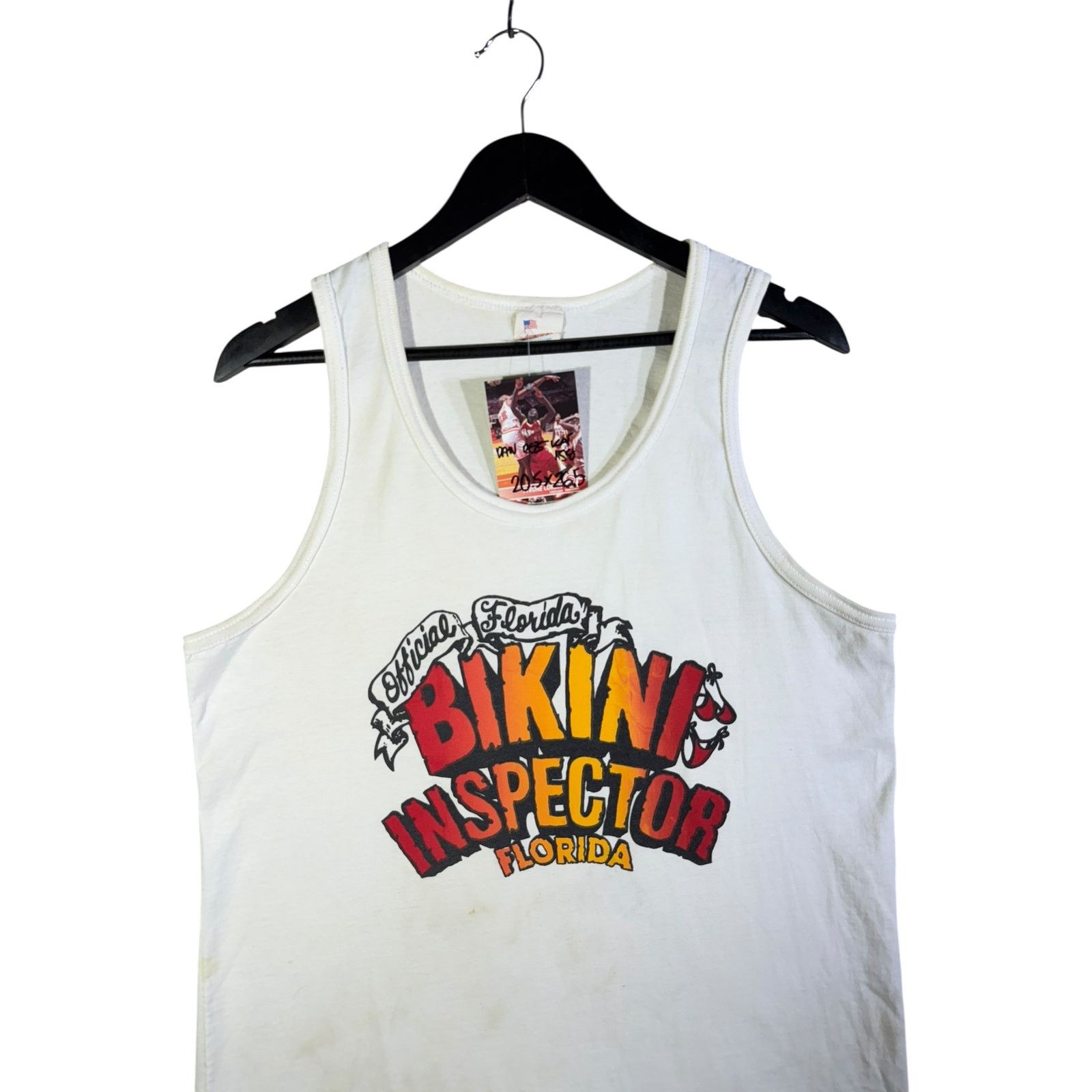 Vintage Vintage Bikini Inspector Florida Official Tank Top Large Size US L / EU 52-54 / 3 - 2 Thumbnail