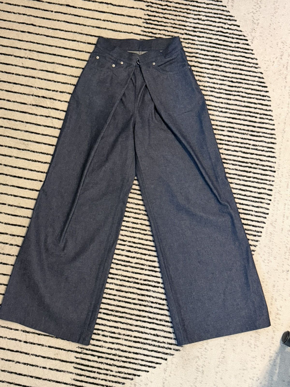 JOHN LAWRENCE SULLIVAN John Lawrence Sullivan Wide Denim Size 27" / US 4 / IT 40 - 3 Thumbnail