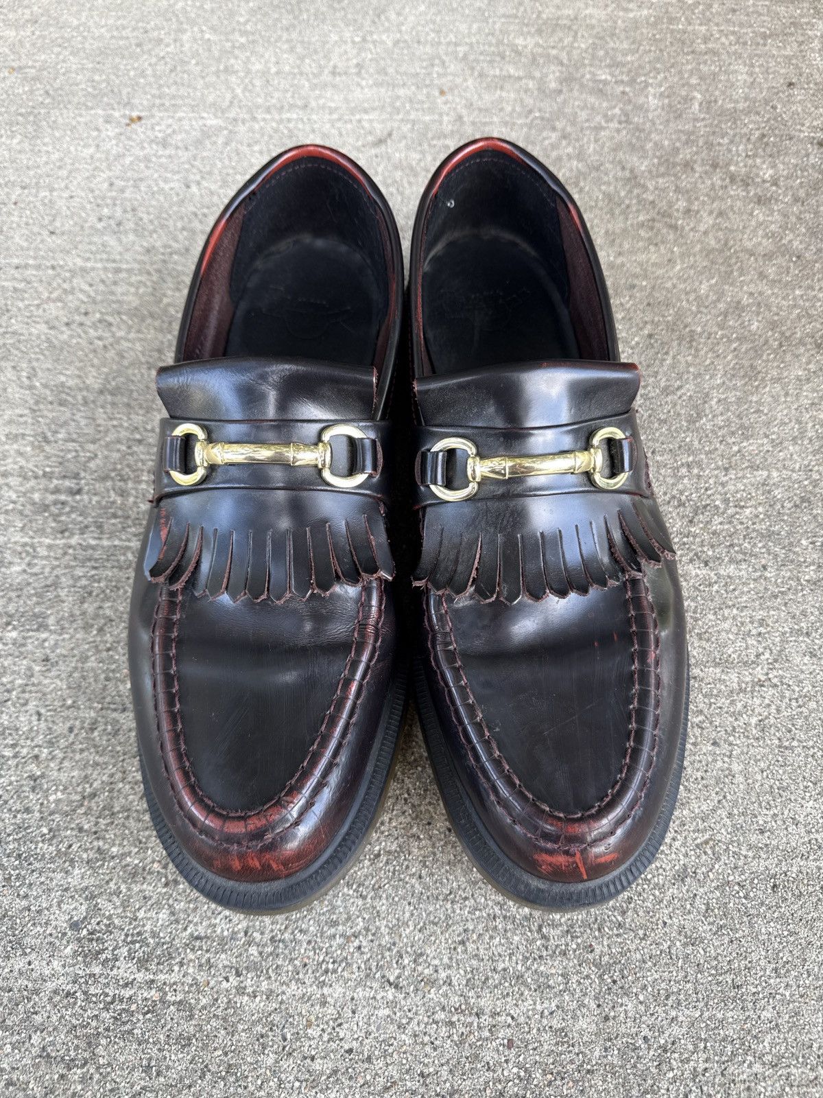 Dr. Martens dr. marten adrian snaffle smooth leather kiltie loafer Size US 11 / EU 44 - 5 Thumbnail