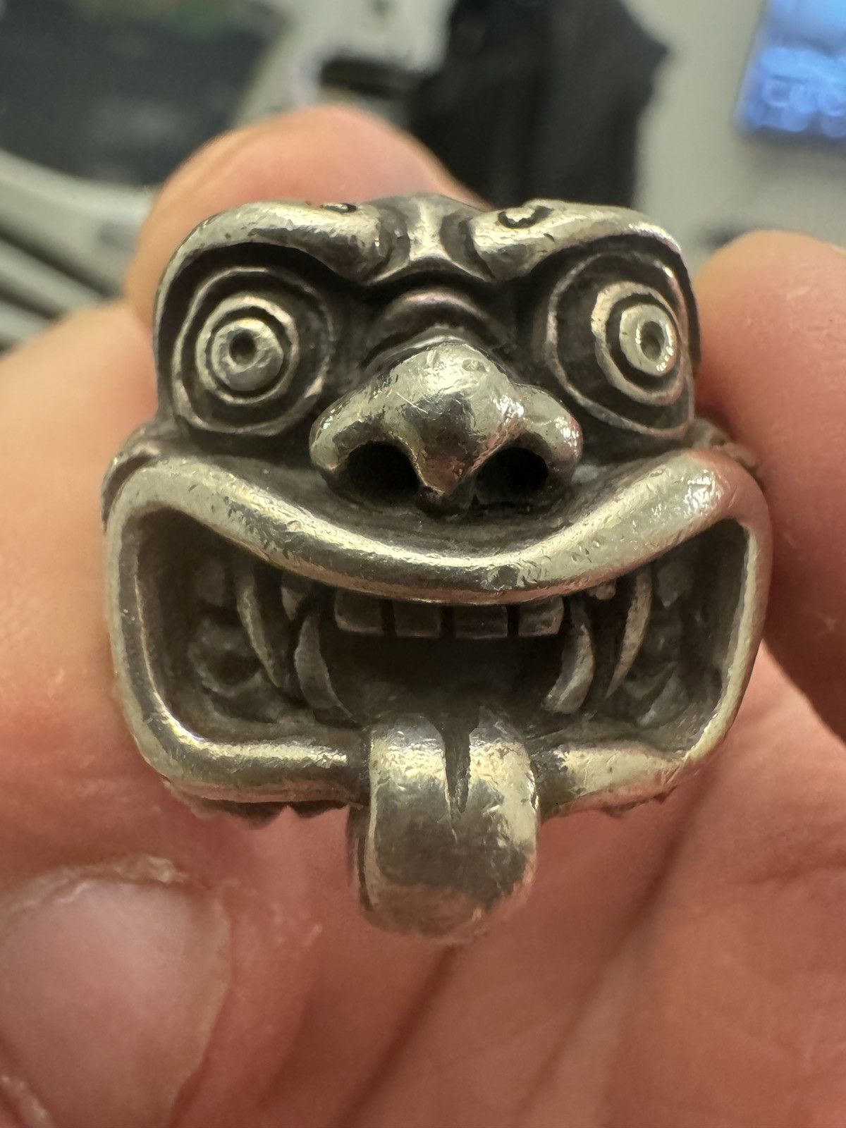 The Great Frog The great frog brat style ring Size ONE SIZE - 9 Thumbnail