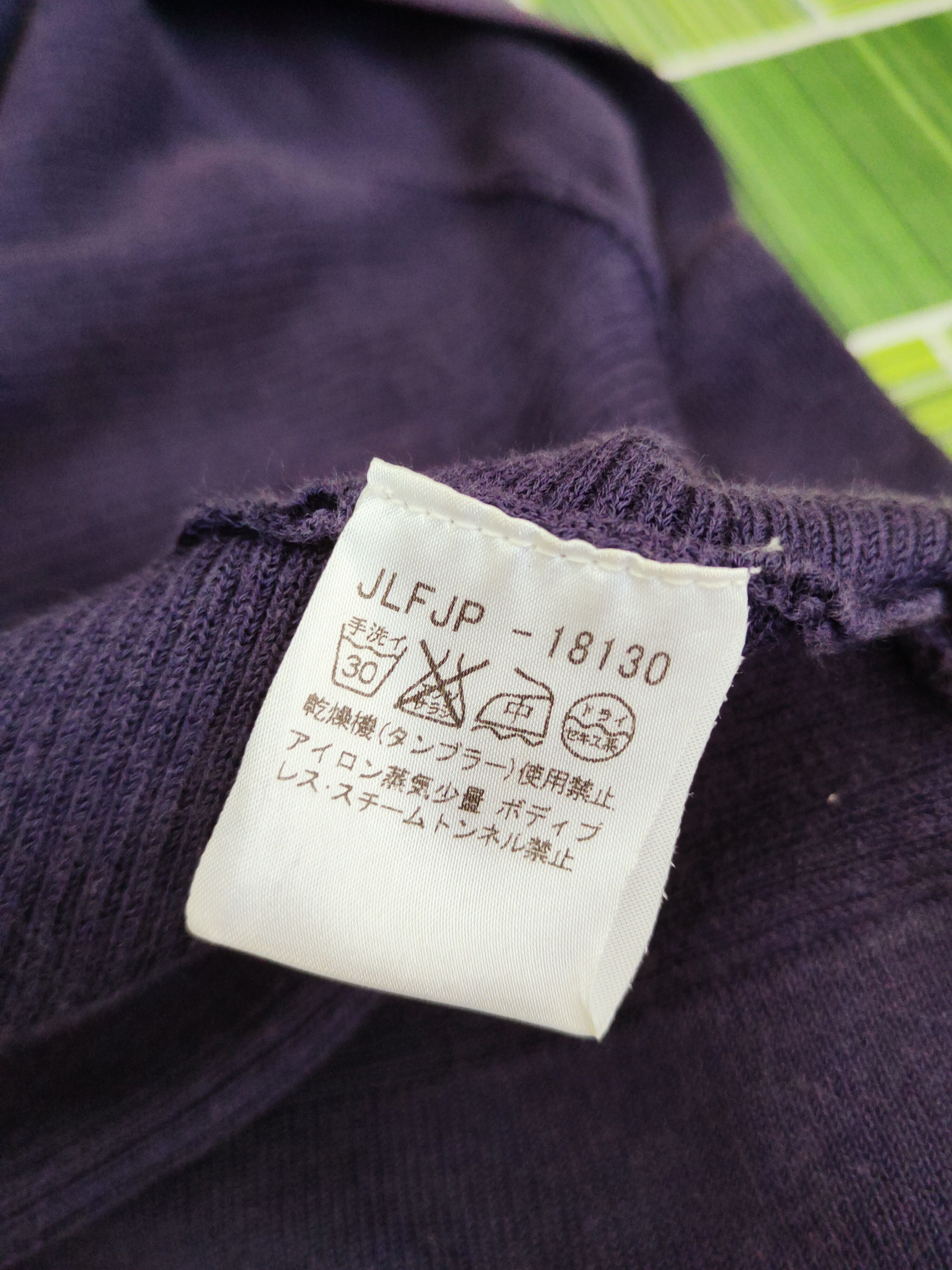 Japanese Brand × Vintage Elle Navy Knitwear Cardigan #W807 Size XS / US 0-2 / IT 36-38 - 11 Thumbnail