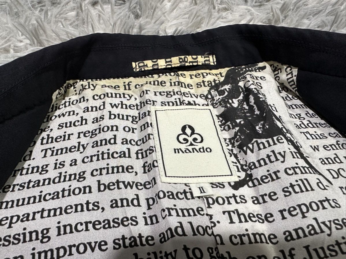 Japanese Brand 🔥Japanese Archived Mando Poem Blazer Like Yohji Yamamoto Size US M / EU 48-50 / 2 - 10 Thumbnail