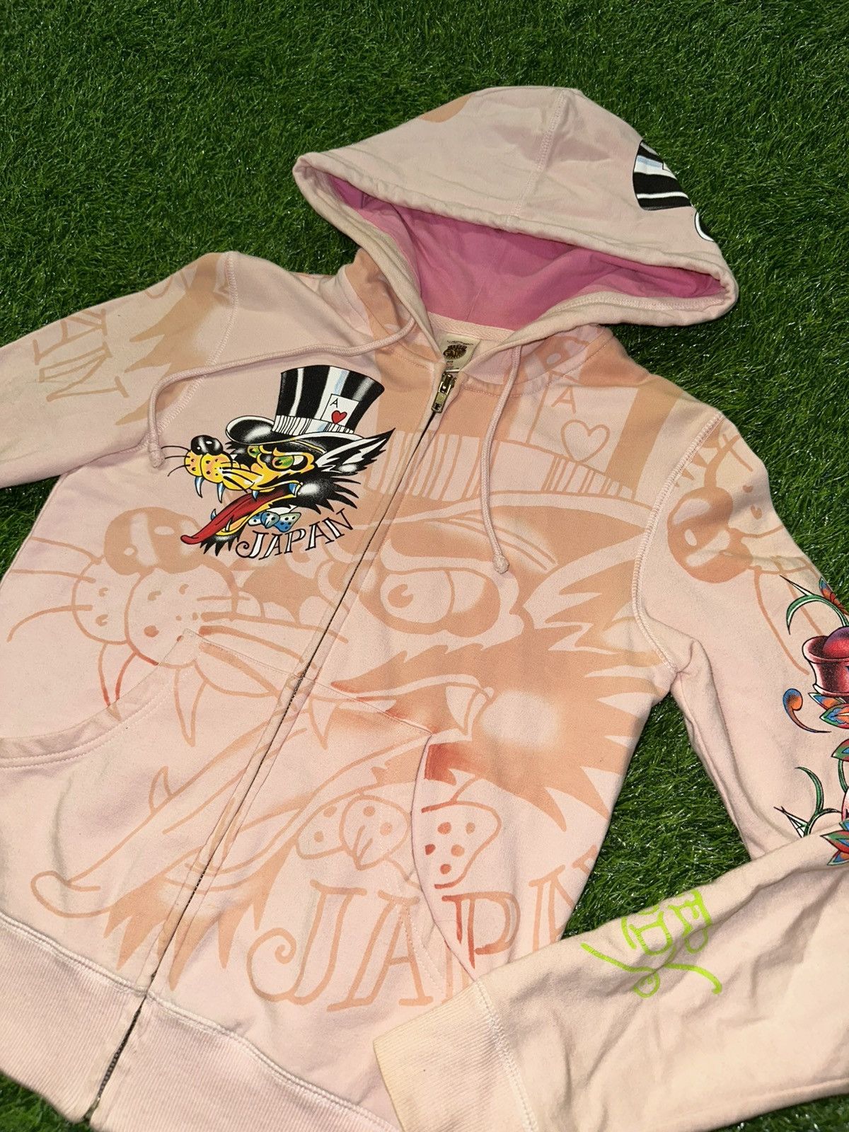 Christian Audigier × Ed Hardy Ed Hardy Christian Audigier Japan Zip Up Hoodie Size XS Size XS / US 0-2 / IT 36-38 - 3 Thumbnail