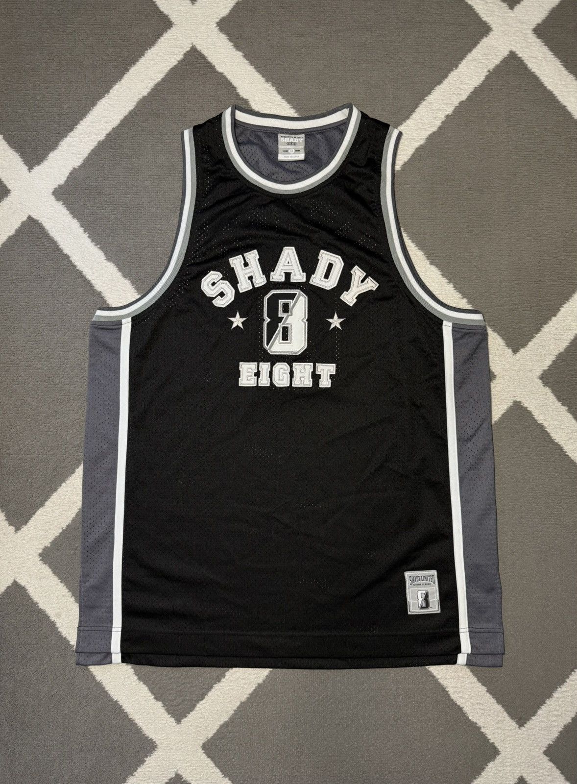 Vintage Vintage 00’s Shady Limited by Eminem Jersey T-shirt Black XL Size US XL / EU 56 / 4 - 1 Thumbnail