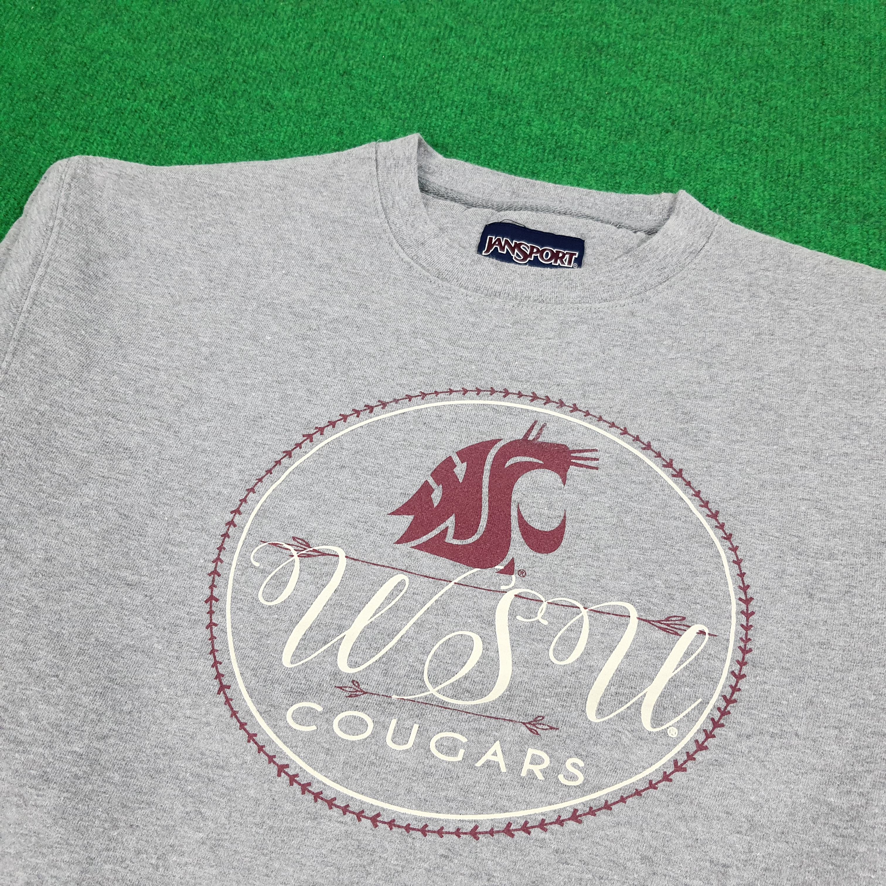Jansport × Vintage Vintage Washington State Cougars Football WSU NFL Sweatshirt Size US L / EU 52-54 / 3 - 2 Thumbnail