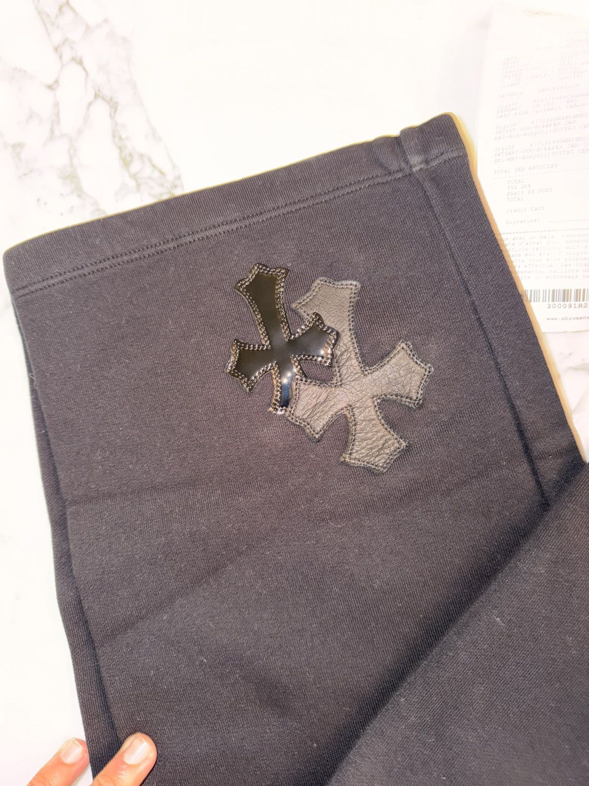 Chrome Hearts Sweat pants paper jam full of patches Size US 38 / EU 54 - 7 Thumbnail