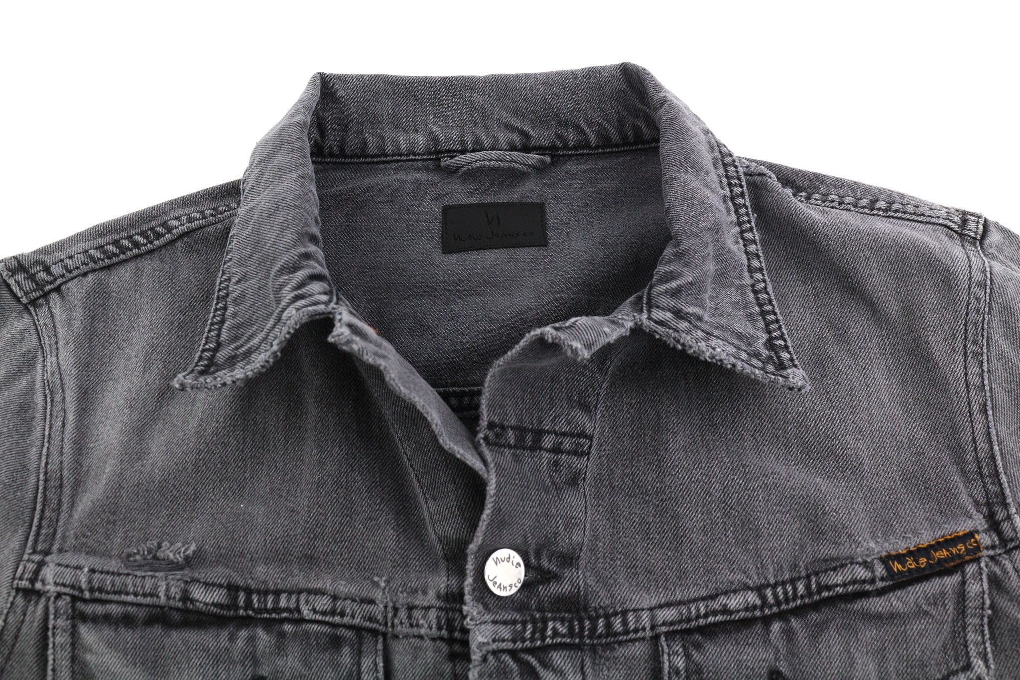 BILLY M Desolation Grey Polo Pockets Mid Jacket 82452