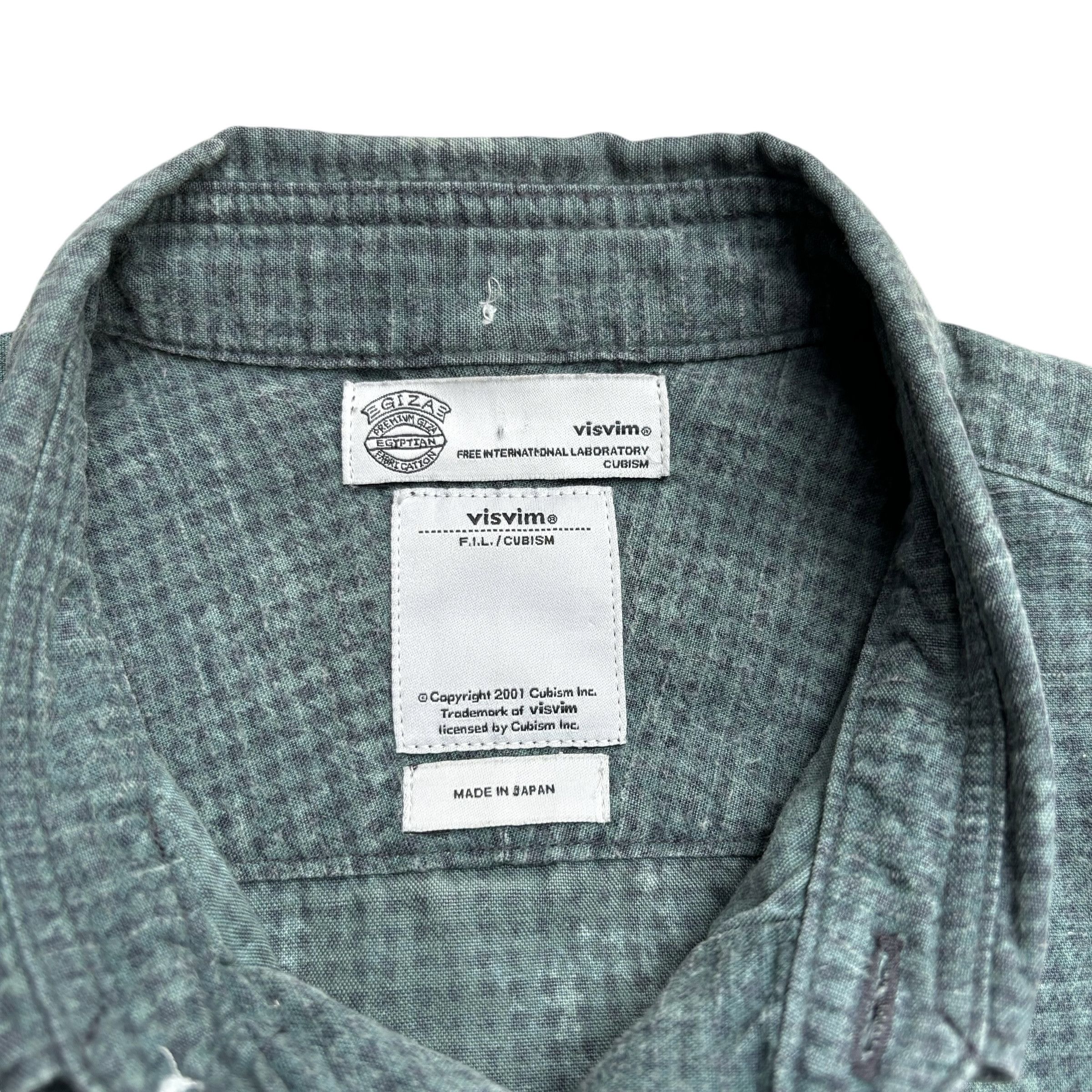 Visvim Visvim 5 Nation Shirt Giza Size US S / EU 44-46 / 1 - 11 Thumbnail
