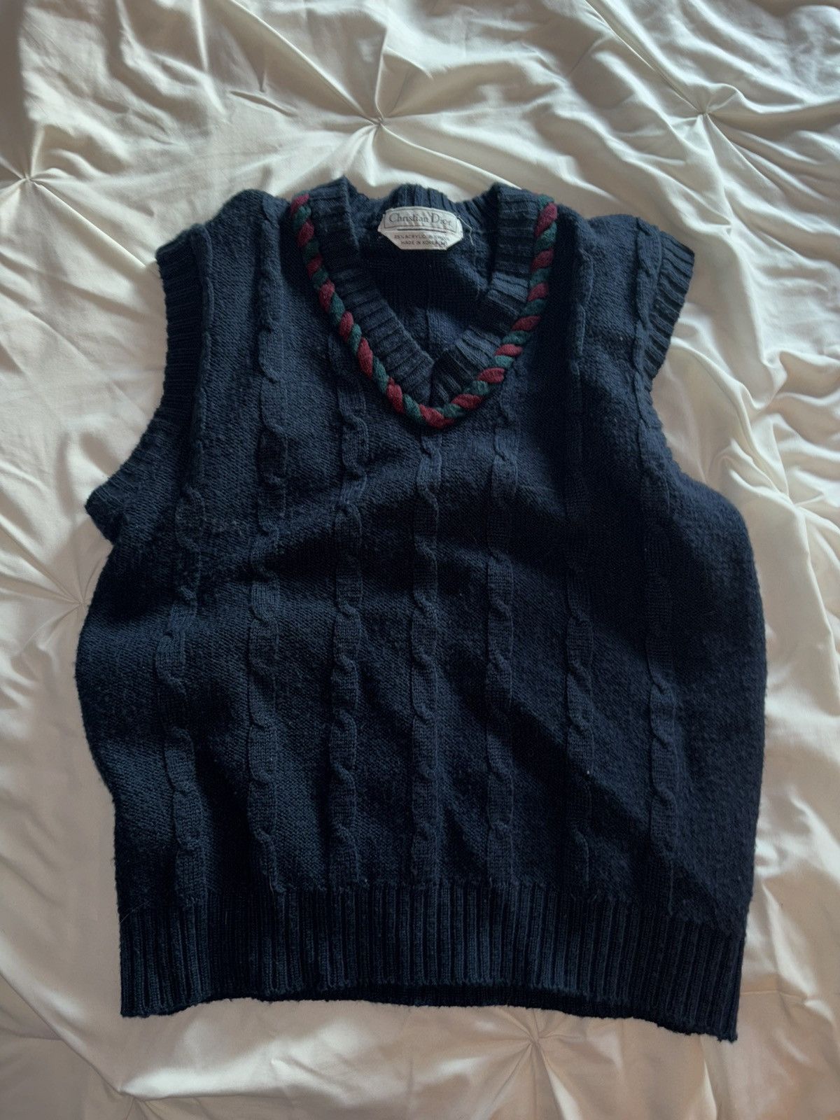 Christian Dior Monsieur Christian Dior sweater vest Size US M / EU 48-50 / 2 - 1 Thumbnail