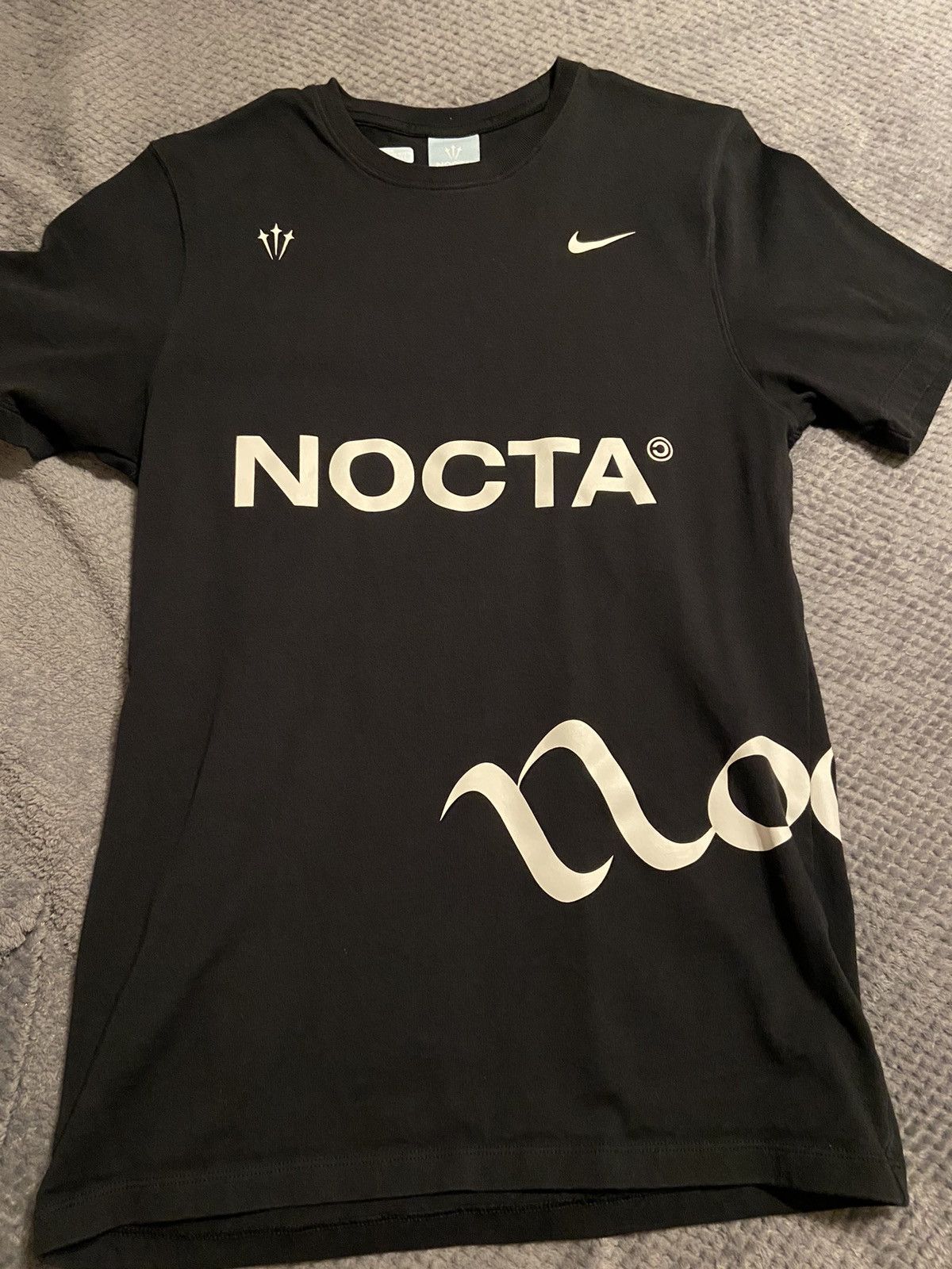 image of Nike Nocta Basketball T Shirt in White, Men's (Size Small)