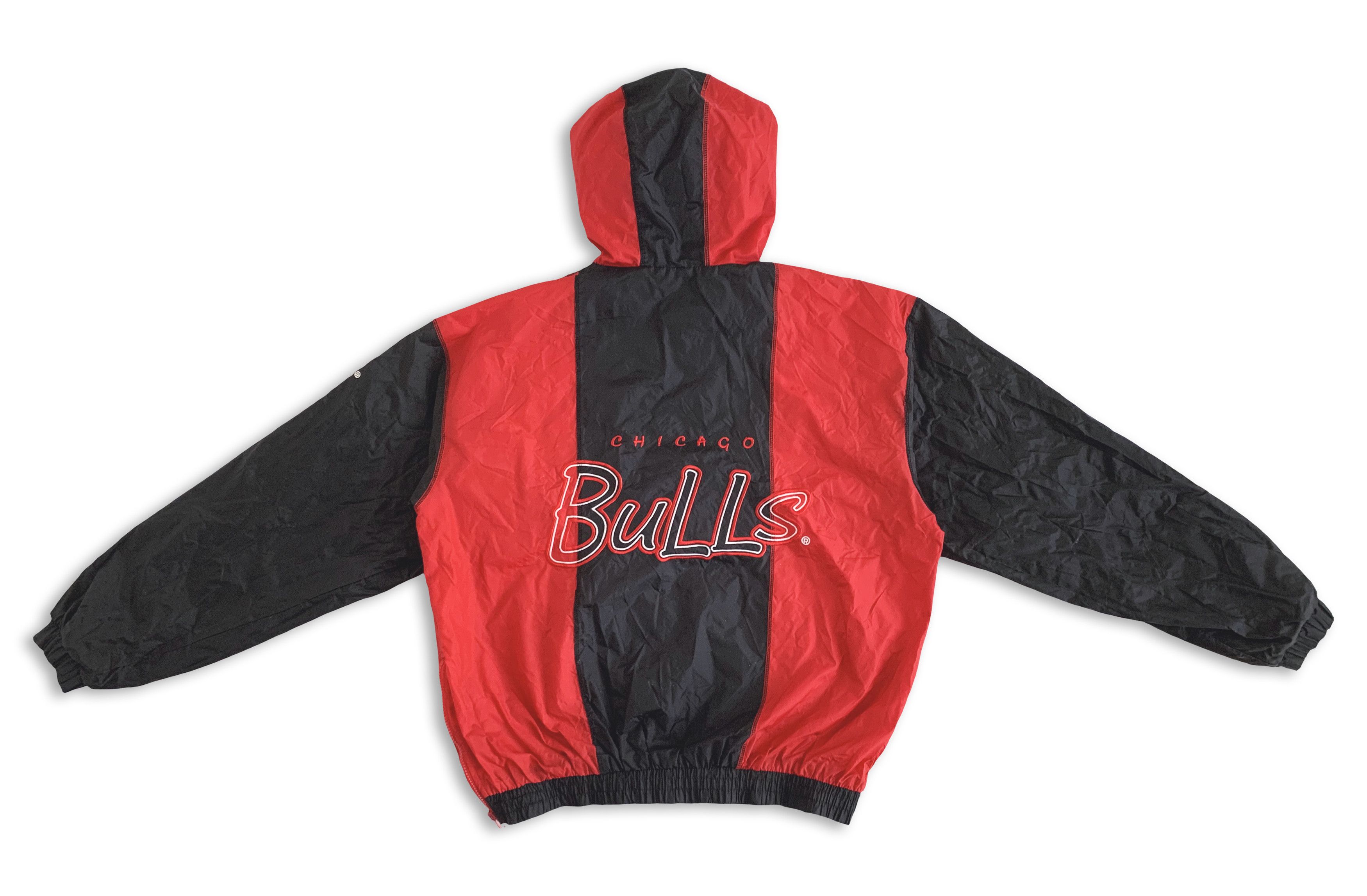 Starter Vintage 90s STARTER Chicago Bulls Windbreaker Pullover NBA Size US M / EU 48-50 / 2 - 5 Thumbnail