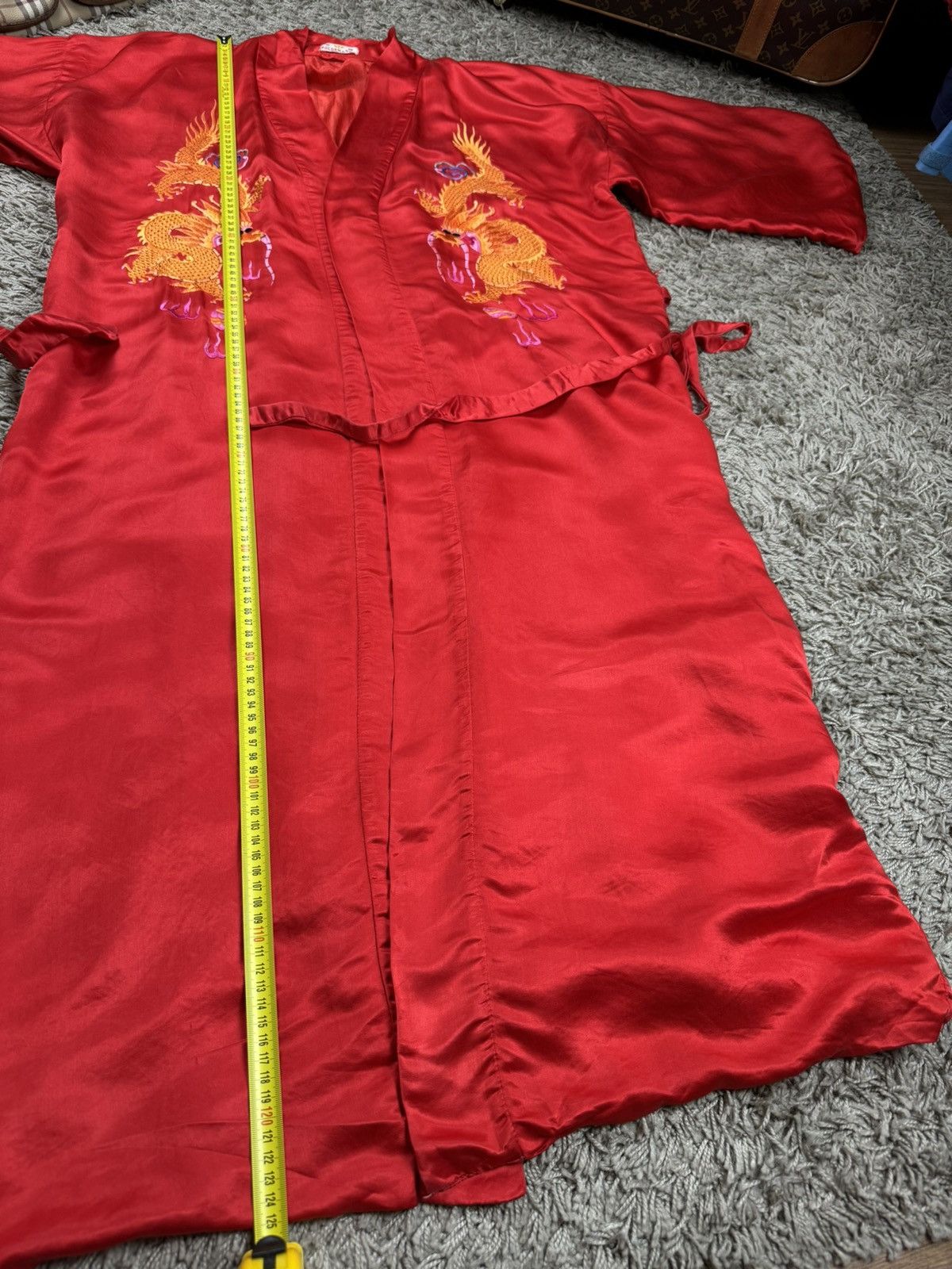Japanese Brand Golden Bee Pure Silk Kimono original casual streetwear item Size L / US 10 / IT 46 - 6 Thumbnail