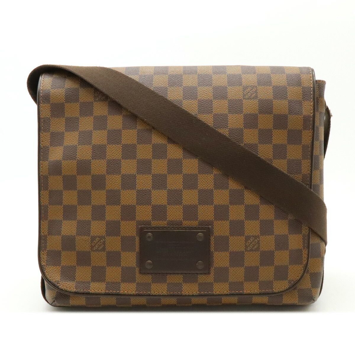 Louis Vuitton Louis Vuitton Brooklyn Mm Damier Shoulder Bag Canvas Crossbody Bag N51211 in Brown