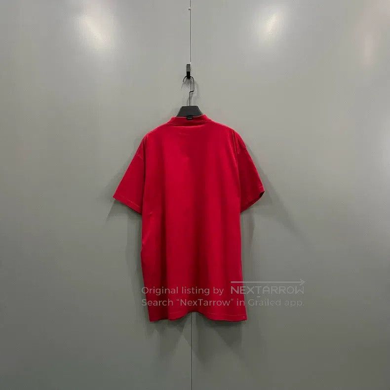 Balenciaga Balenciaga Overlapping letter printed short sleeves Size US L / EU 52-54 / 3 - 2 Thumbnail