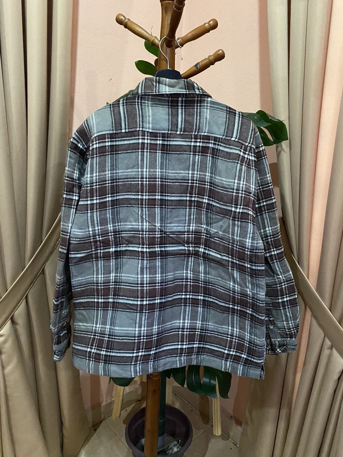 Kansai Yamamoto VINTAGE KANSAI YAMAMOTO PLAID FLANNEL SHIRT JAC Size US L / EU 52-54 / 3 - 7 Thumbnail