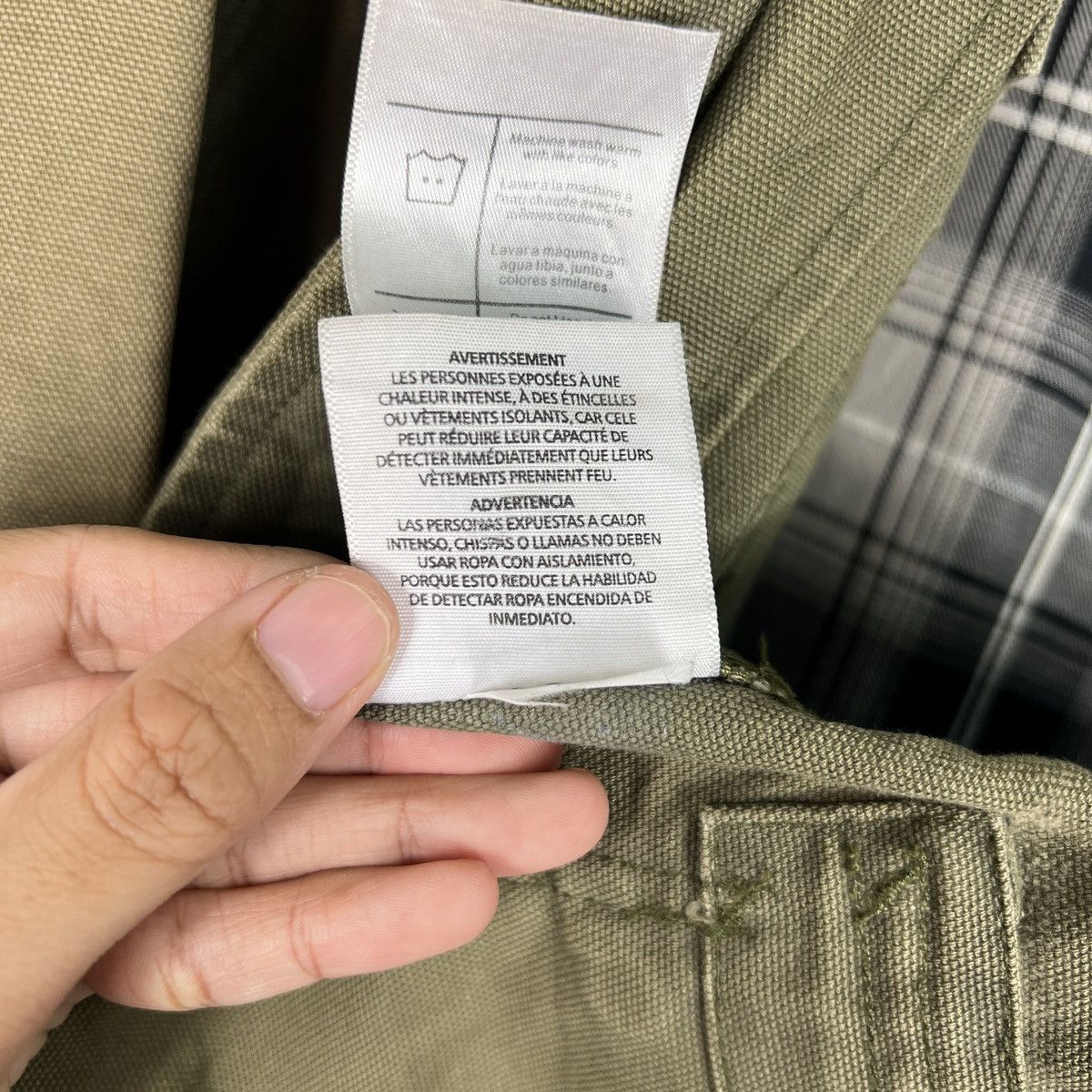 Carhartt 🔥 CARHARRT DYED FADED DISTRESSED WORKER JACKET Size US M / EU 48-50 / 2 - 19 Thumbnail