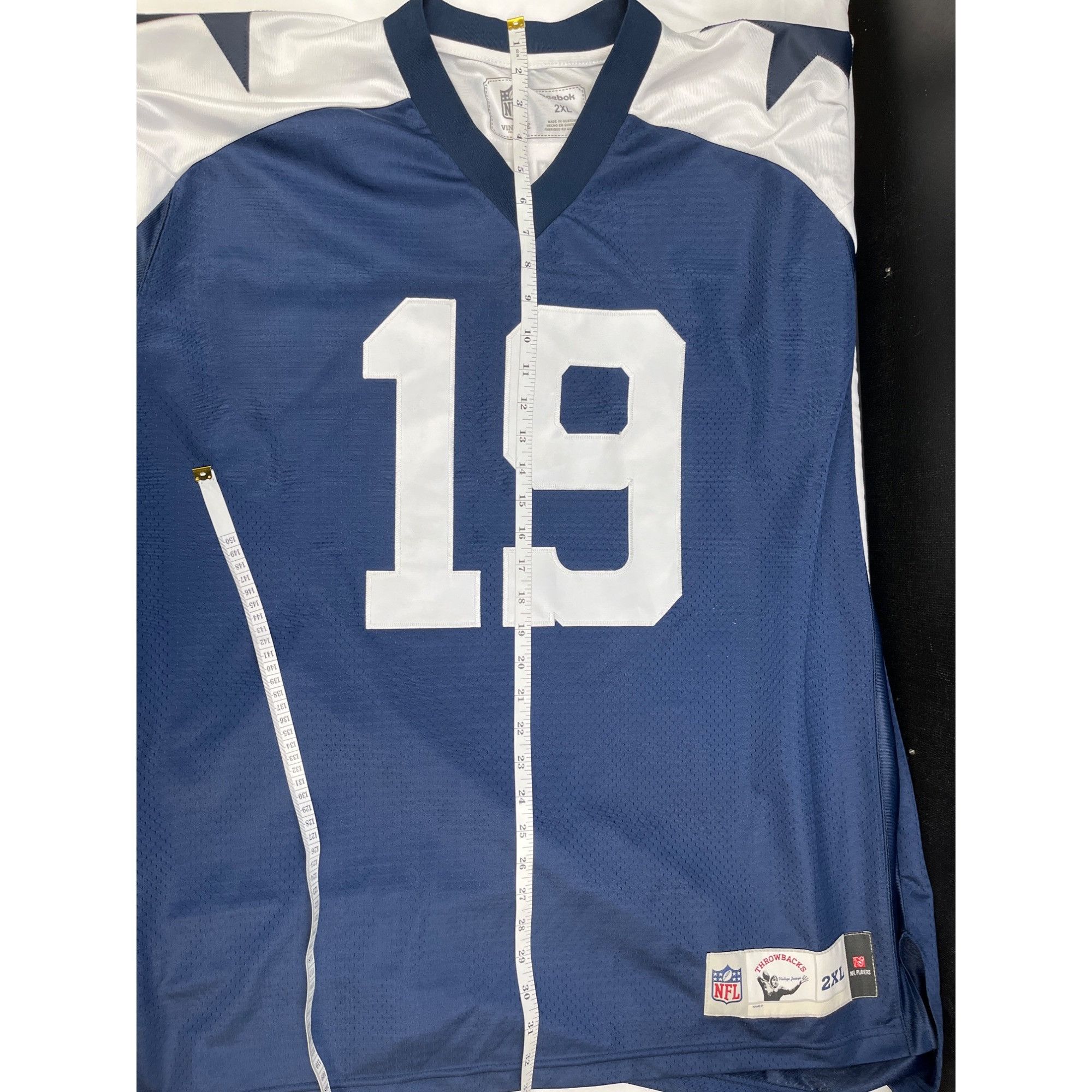 Reebok Reebok Mens Jersey Miles Austin Cowboys #19 size 2xl SKU 415 Size US XXL / EU 58 / 5 - 9 Thumbnail