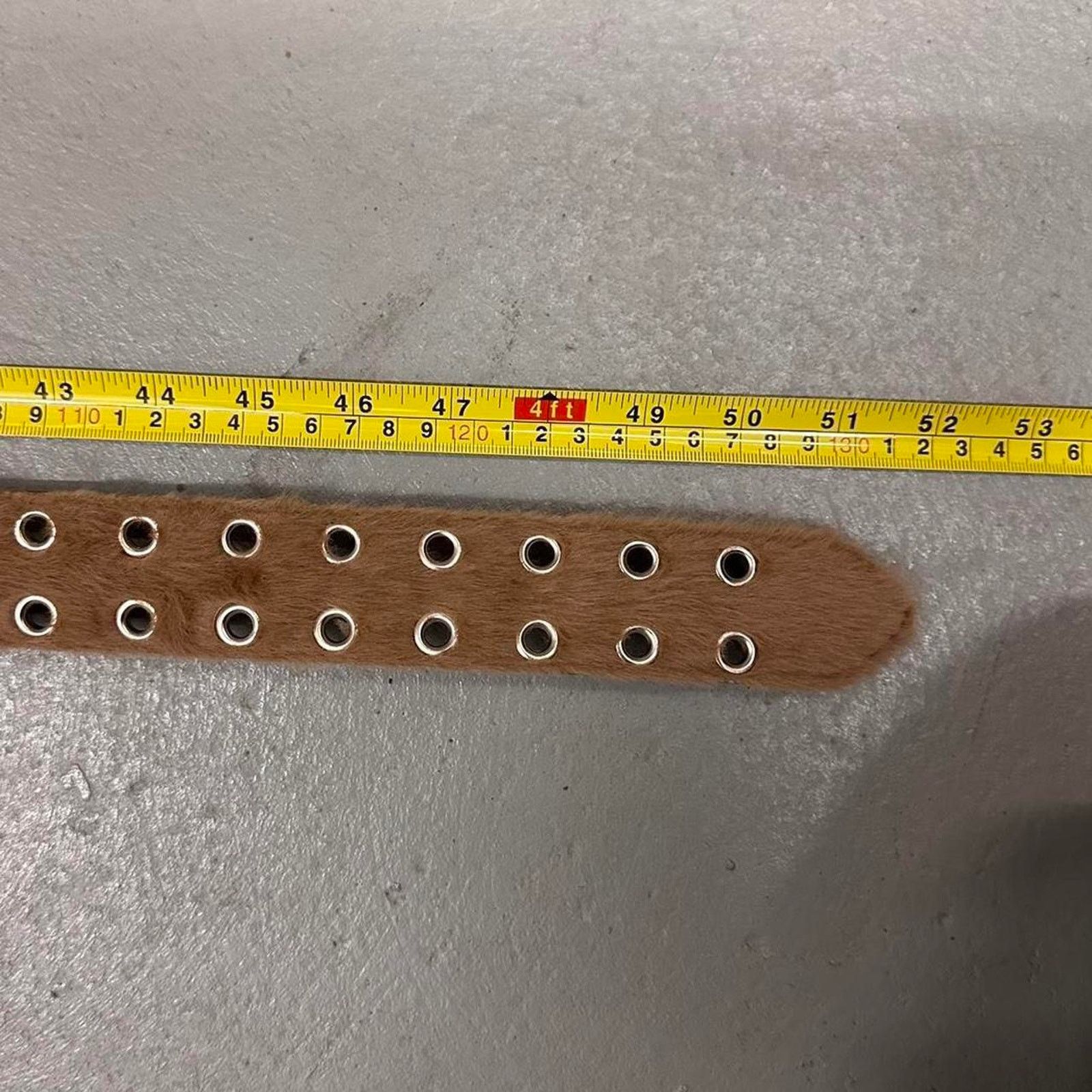 Other Brown fur belt WMNS2 Size ONE SIZE - 4 Thumbnail