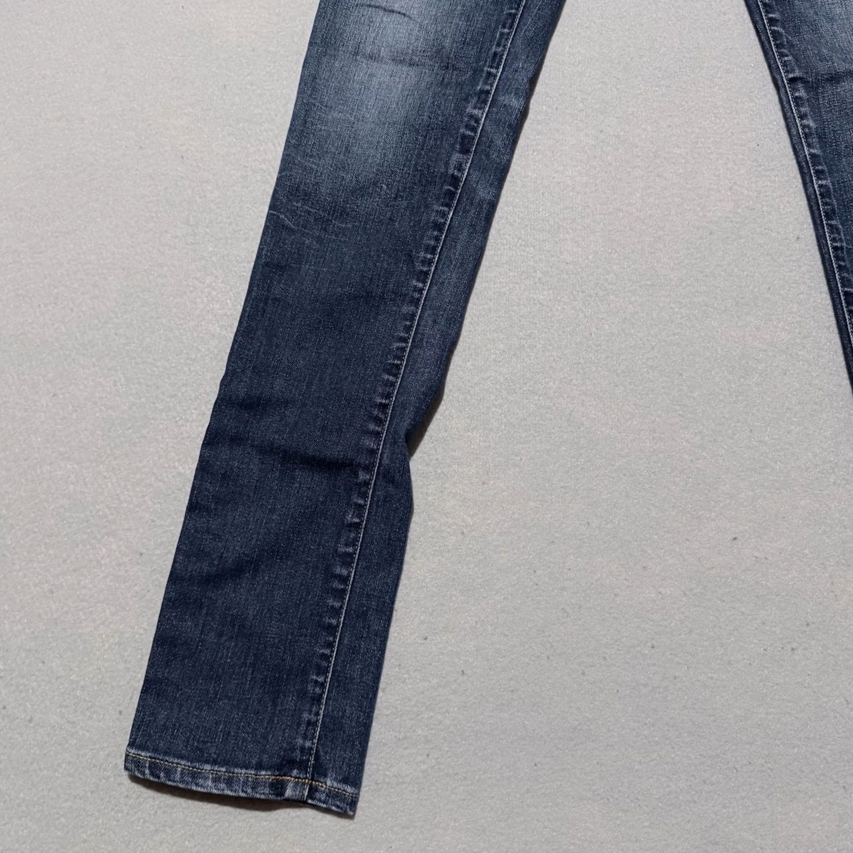 Juicy Couture VINTAGE Juicy Couture Jeans Womens 24 Blue Women Denim Pockets Low Rise Classic Skinny Y2K Size 42" / US 20 - 5 Thumbnail