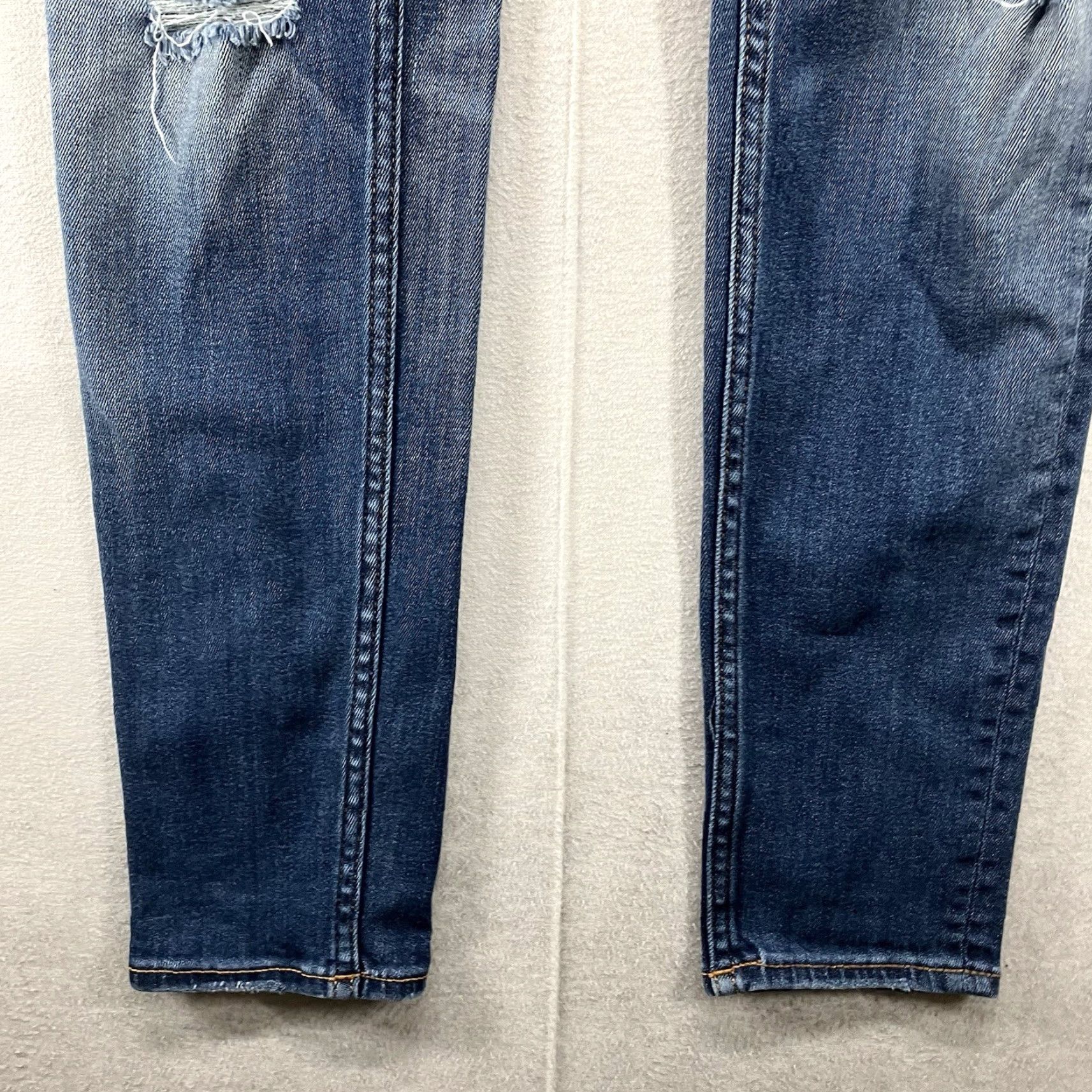 Vintage VIGOSS Jagger Skinny Jeans Distressed Stretch Women’s 28x27 Jeans Size 26" / US 2 / IT 38 - 6 Thumbnail