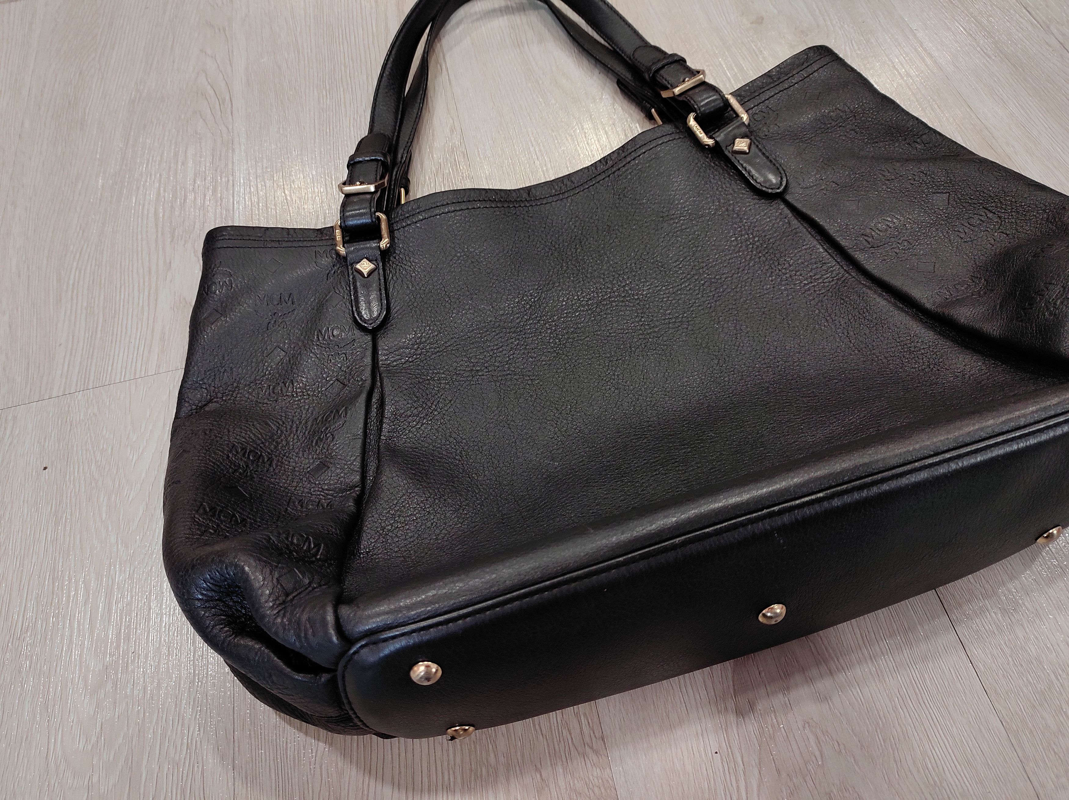 MCM Mcm Leather Satchel Visetos Tote Bag Size ONE SIZE - 13 Thumbnail