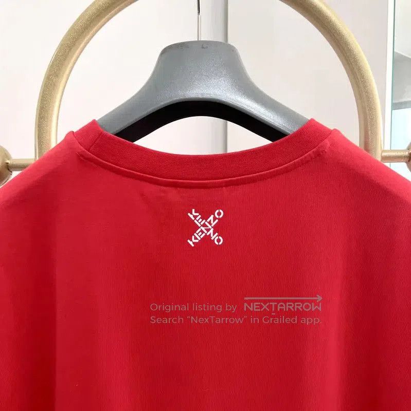 Kenzo KENZO Red Short Sleeve T-Shirt for Men . Size US S / EU 44-46 / 1 - 7 Thumbnail