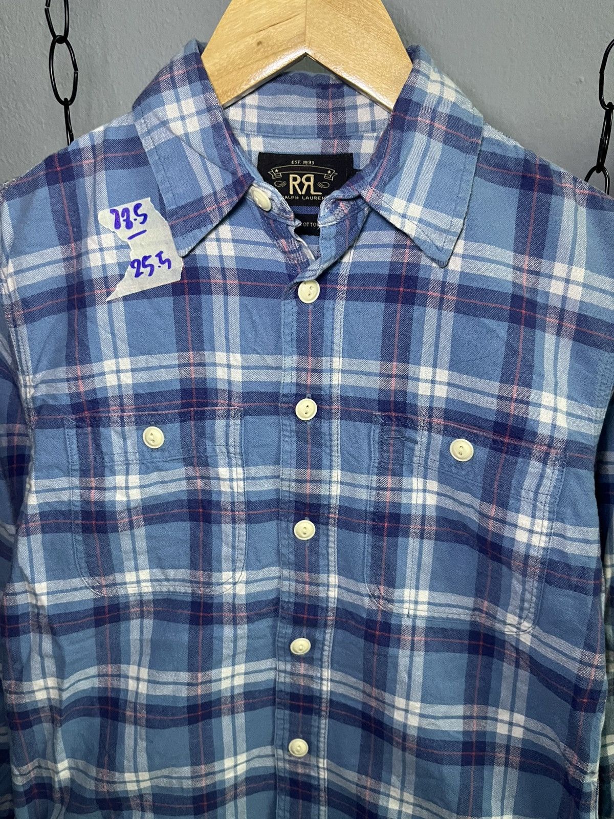 RRL Ralph Lauren RRL Ralph Lauren Long sleeve shirts S Size S / US 4 / IT 40 - 2 Thumbnail