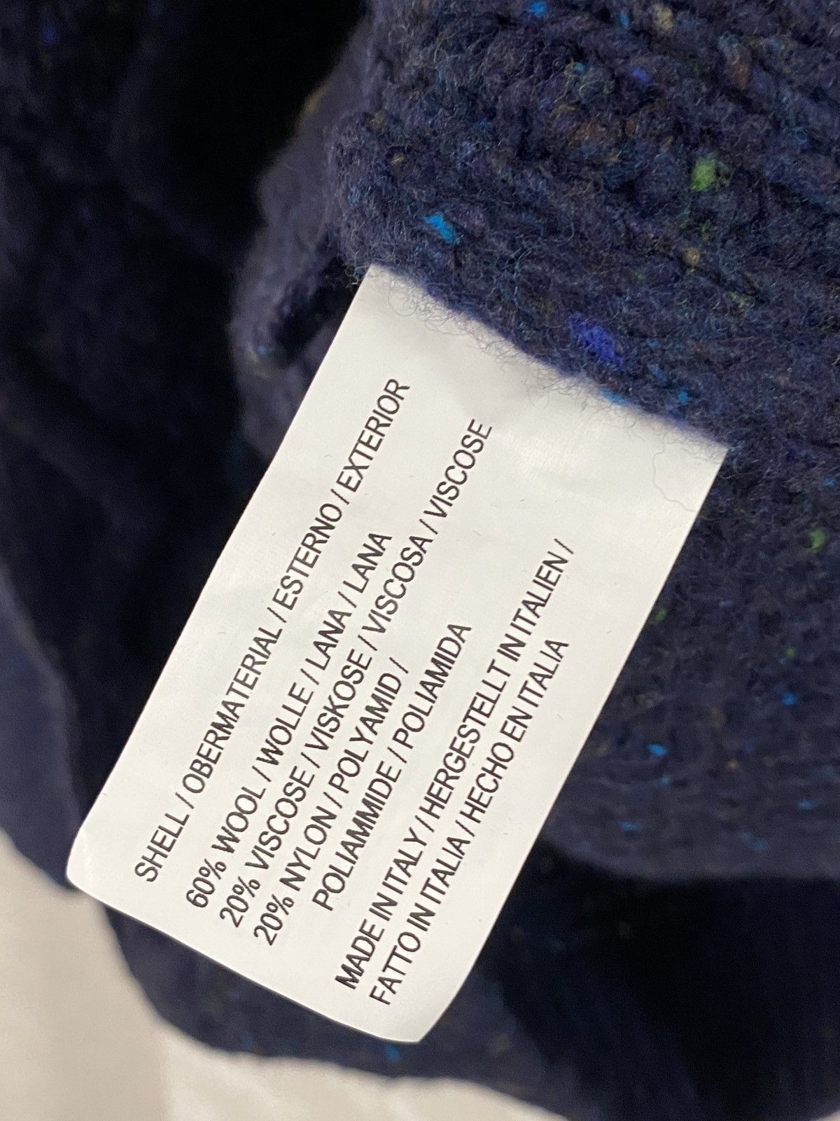 Baracuta Baracuta Cable Knit Flecked Speckled Nep Knit Cardigan Sz: M Size US M / EU 48-50 / 2 - 5 Thumbnail