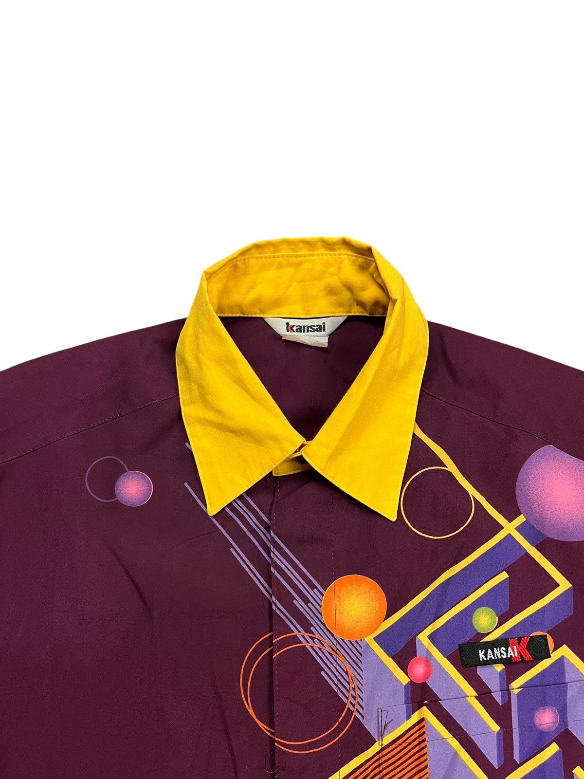 Other 1990s Kansai Uniform - Geometrical Shirt Size US M / EU 48-50 / 2 - 3 Thumbnail