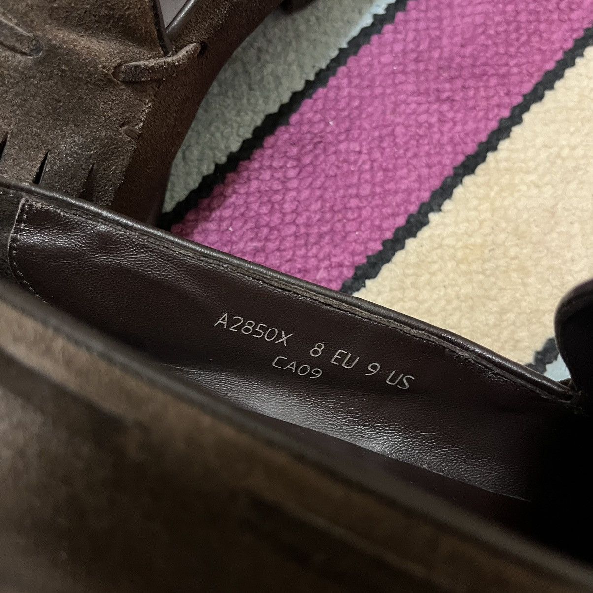 Ermenegildo Zegna Authentic Ermenegildo Zegna Loafer Leather Shoes Size US 8 / EU 41 - 4 Thumbnail