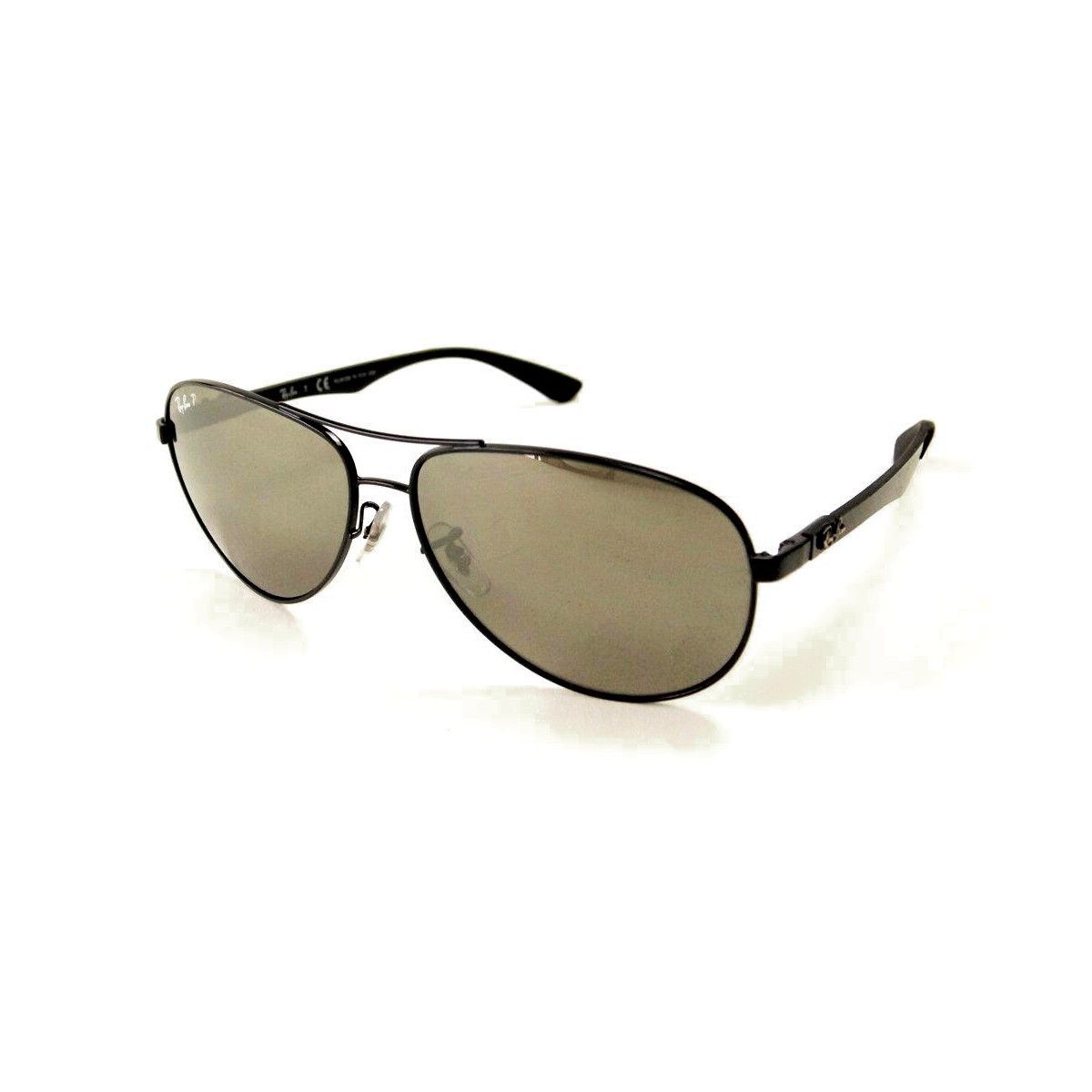 Other Ray-Ban Ray-Ban RB8313 Carbon Fibre Sunglasses Metal Sunglasses RB8313 002/K7 61-13 DUTY FREE for USA Size ONE SIZE - 1 Thumbnail