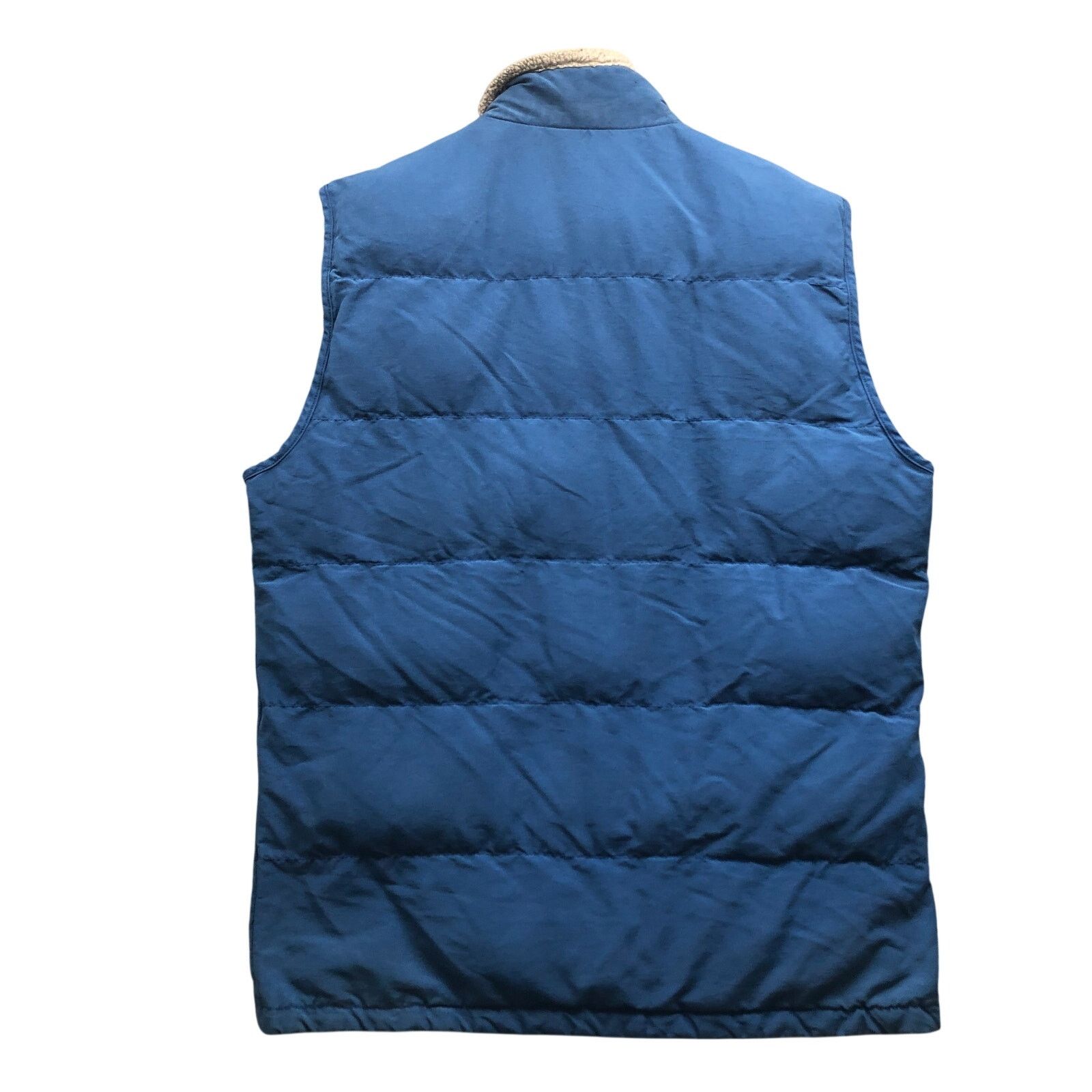 Lucky Brand Vintage Lucky Brand Quilted Puffer Vest Jacket Mens S Blue Size US S / EU 44-46 / 1 - 5 Thumbnail